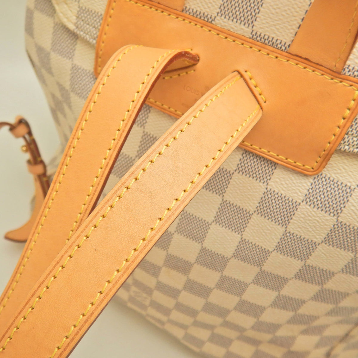 Louis Vuitton Damier Azur Azur Damier Canvas Backpack (Pre-Owned)