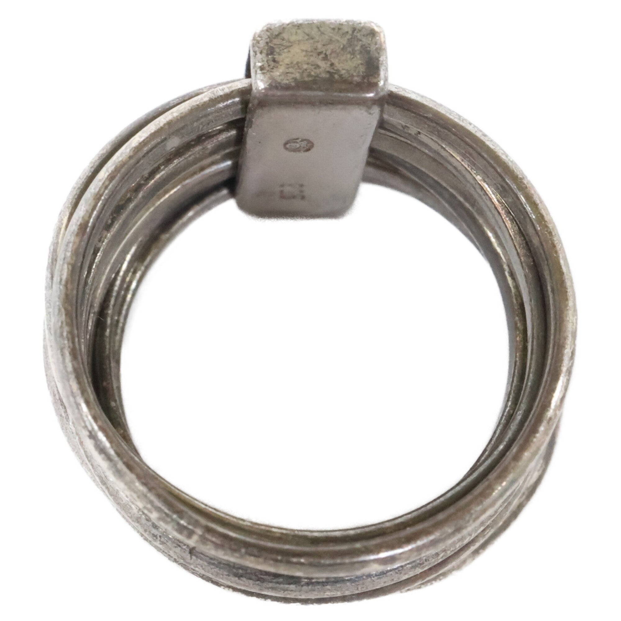 Dior Homme Silver Silver 925 Band Ring (Pre-Owned)