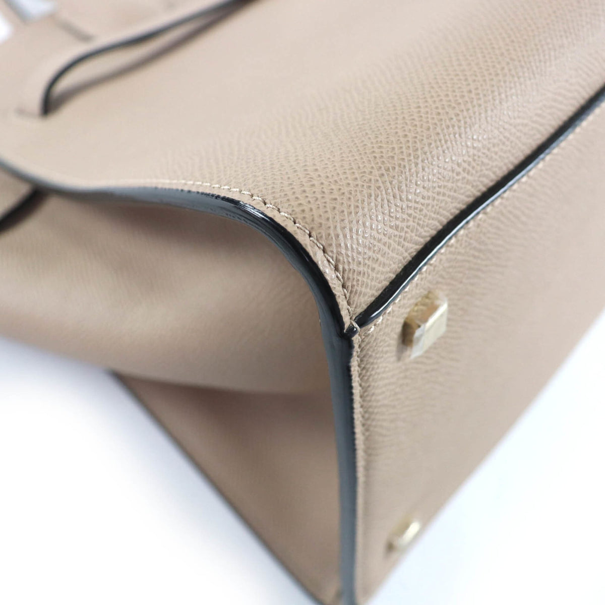 Valextra Grayish Handbag (Pre-Owned)