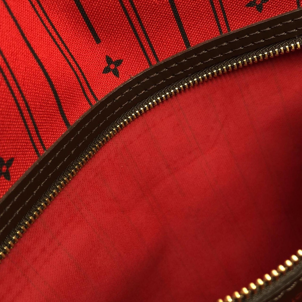 Louis Vuitton Brown Coated Canvas Handbag (Pre-Owned)
