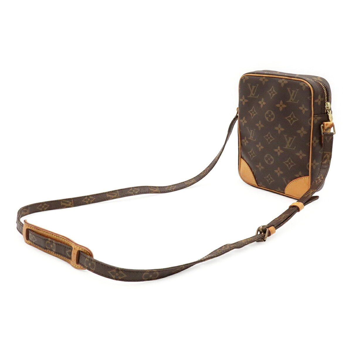 Louis Vuitton Monogram Brown Monogram Pochette Shoulder Bag (Pre-Owned)
