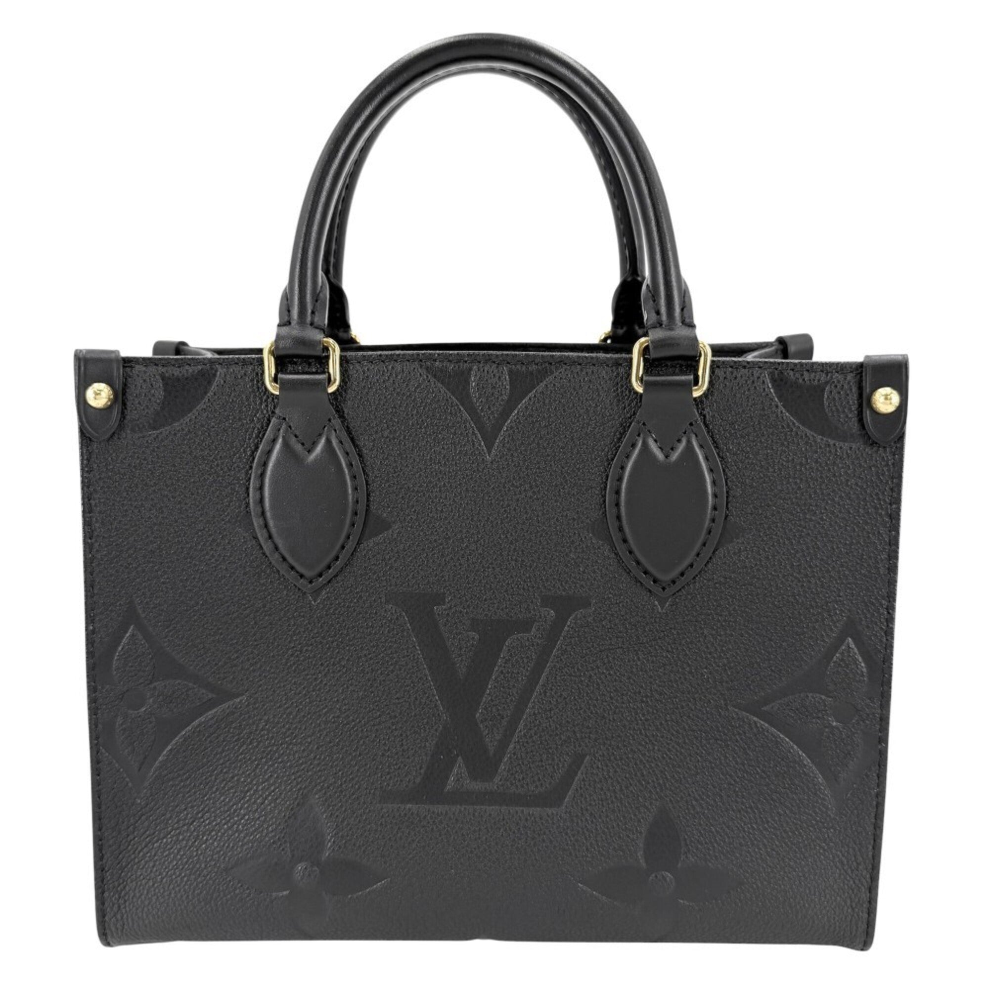 Louis Vuitton Black Monogram Empreinte Handbag Shoulder Bag (Pre-Owned)