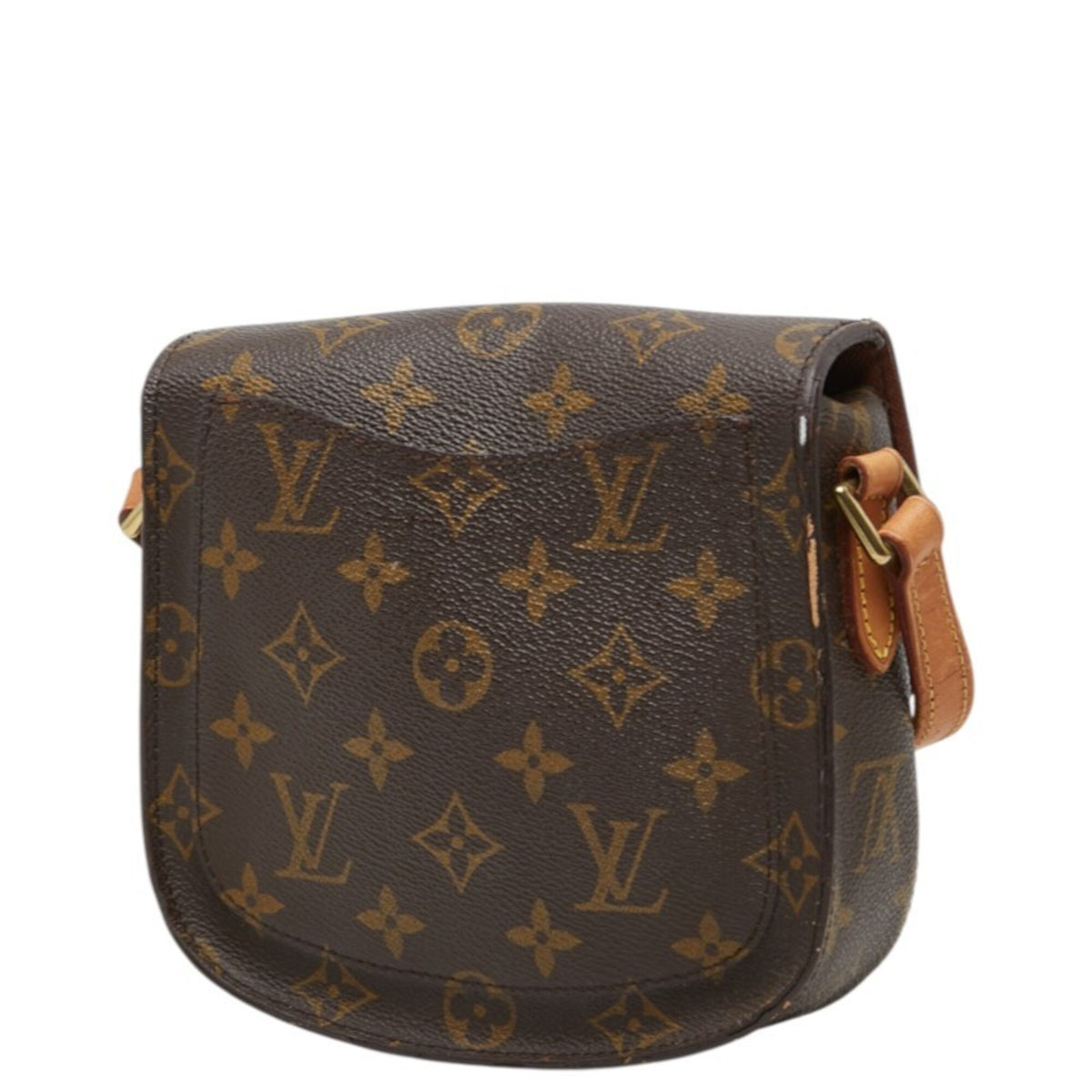Louis Vuitton Brown Pvc Leather Shoulder Bag (Pre-Owned)