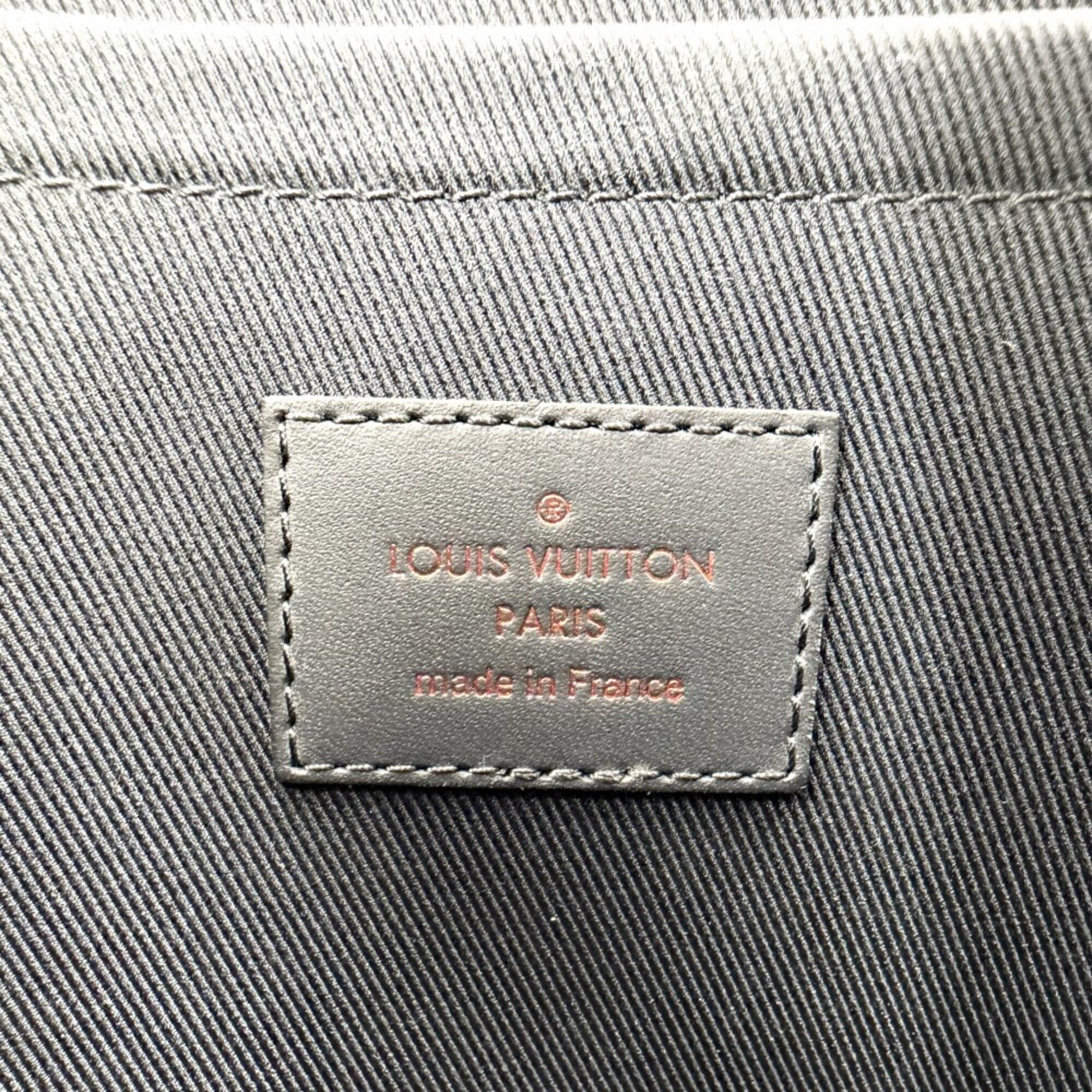 Louis Vuitton Navy Monogram Clutch Bag Pochette (Pre-Owned)