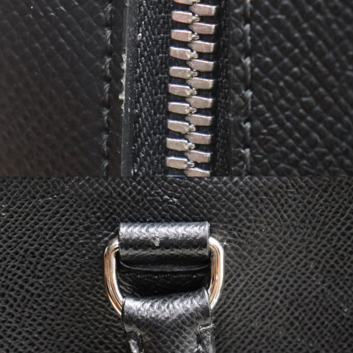 Burberry Black Leather Briefcase (Pre-Owned)