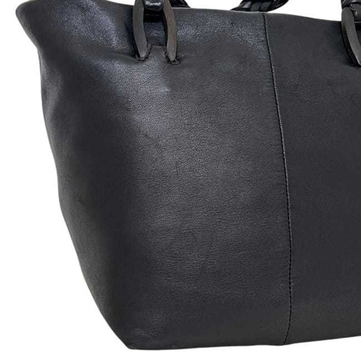 Loewe Black Nappa Leather Leather Handbag (Pre-Owned)