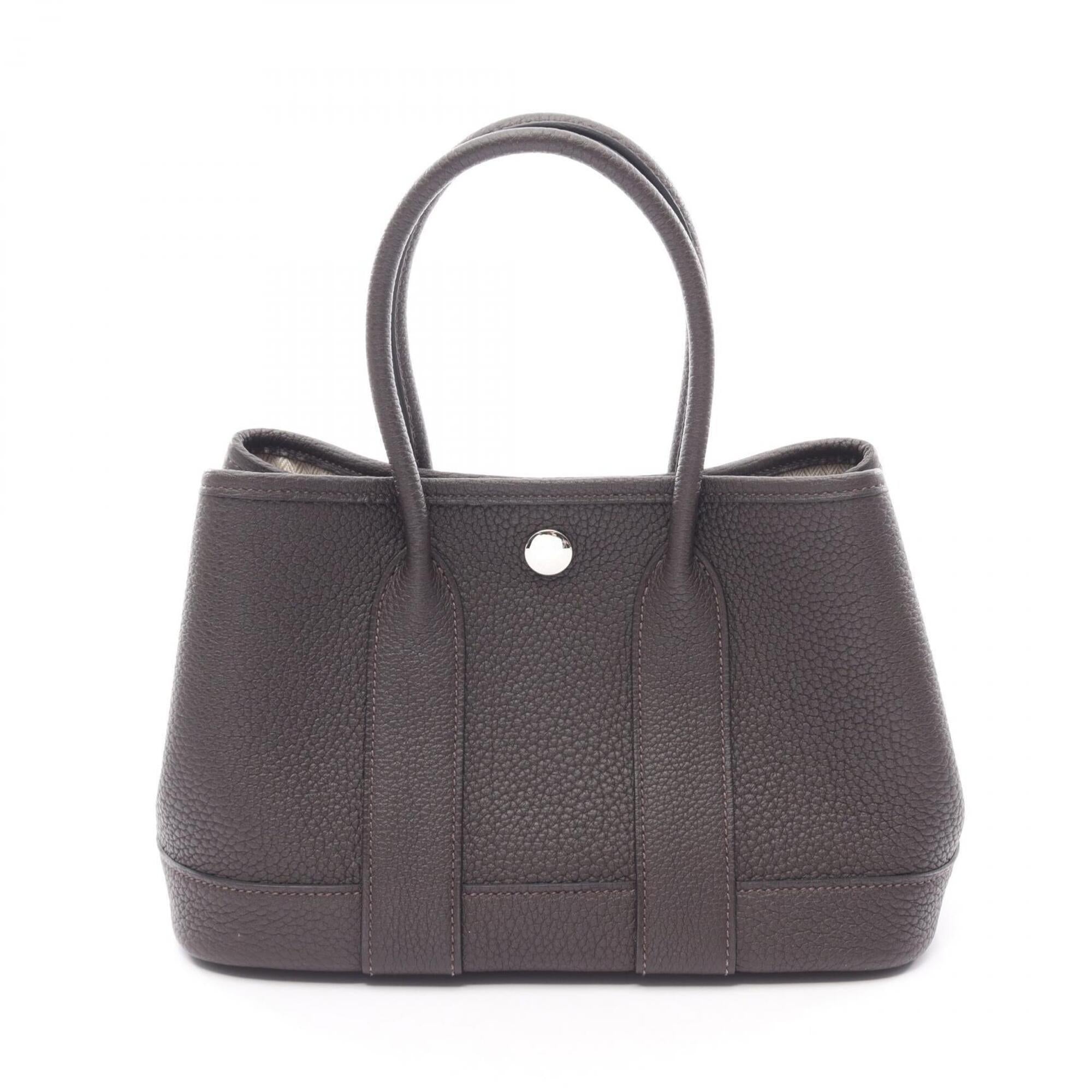 Hermes Brown Negonda Leather Handbag (Pre-Owned)