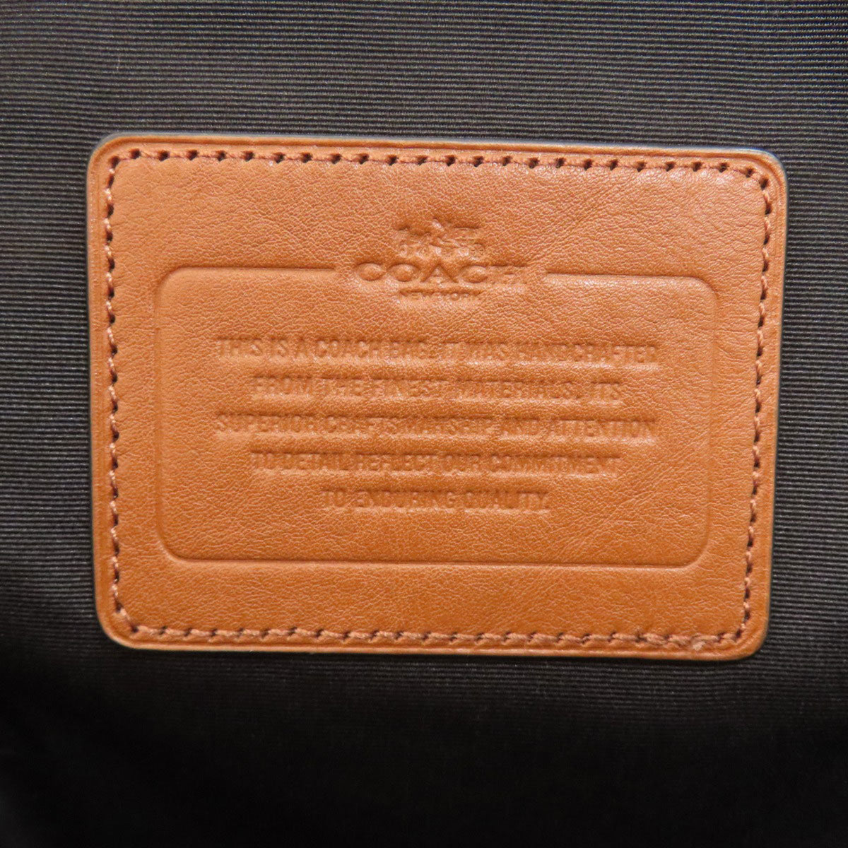 Coach Brown Leather Sling Bag (Pre-Owned)