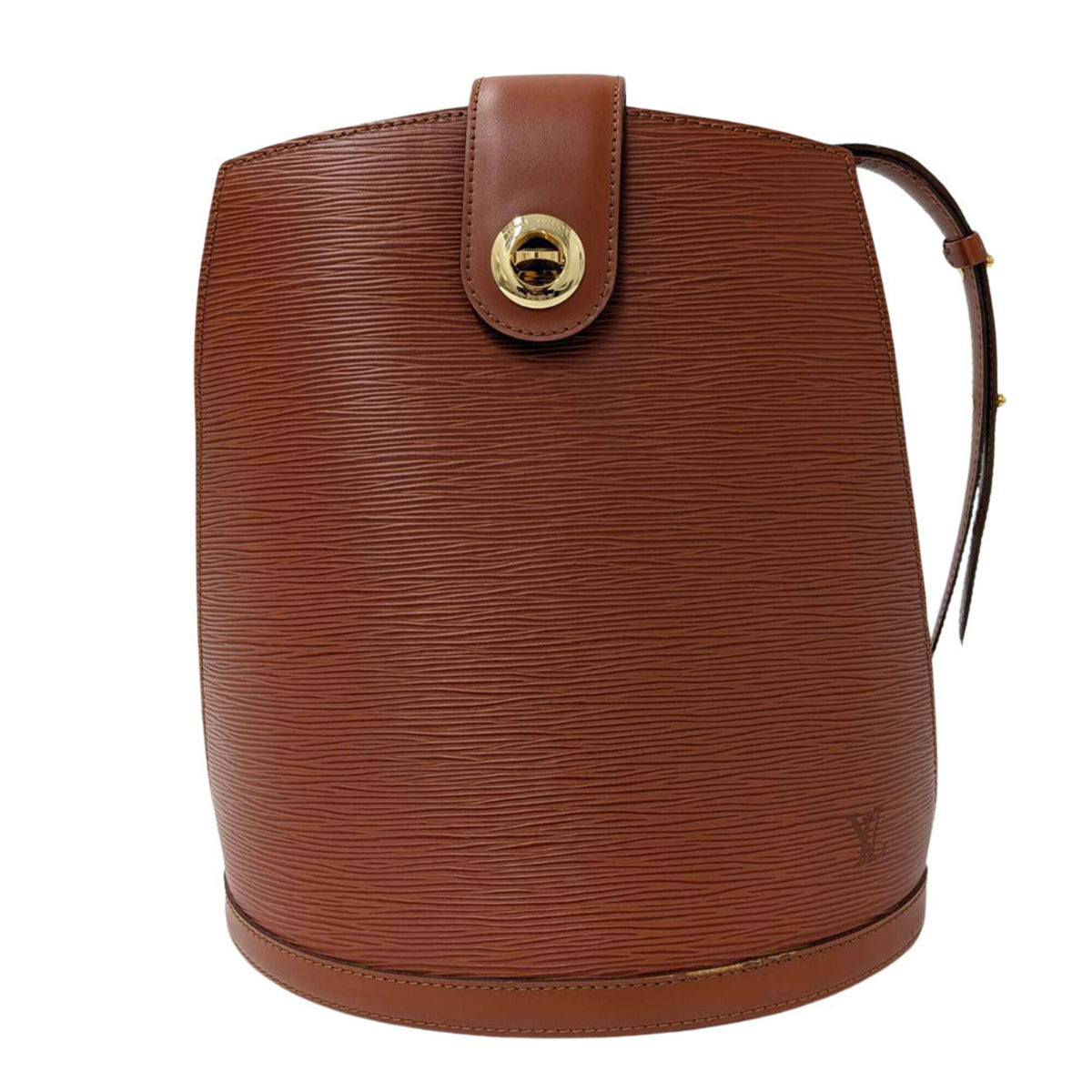 Louis Vuitton Brown Epi Leather Handbag Shoulder Bag (Pre-Owned)