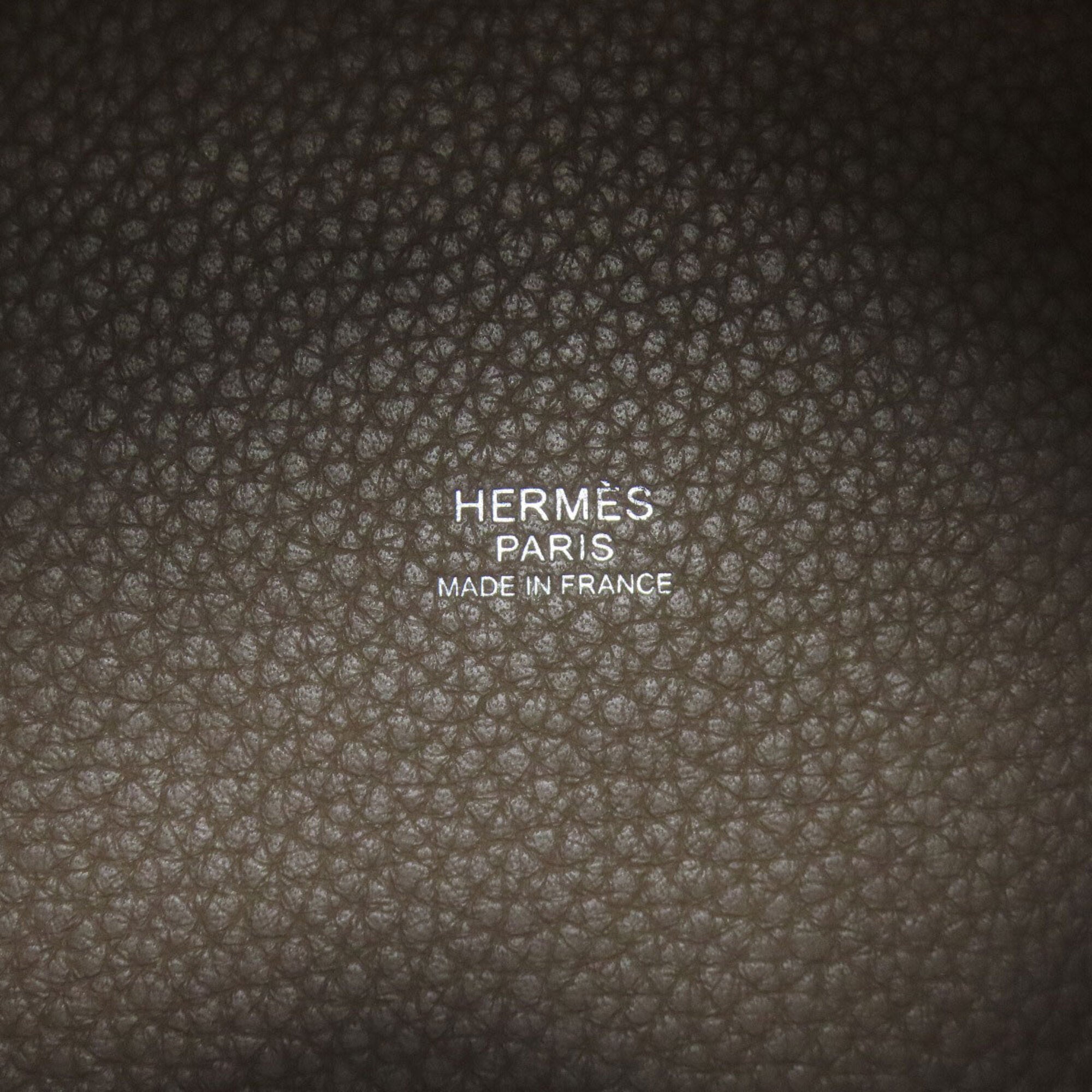 Hermes Picotin Etoupe Gray Handbag (Pre-Owned)