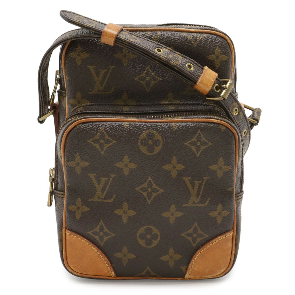 Louis Vuitton Brown Monogram Monogram Pochette Shoulder Bag (Pre-Owned)