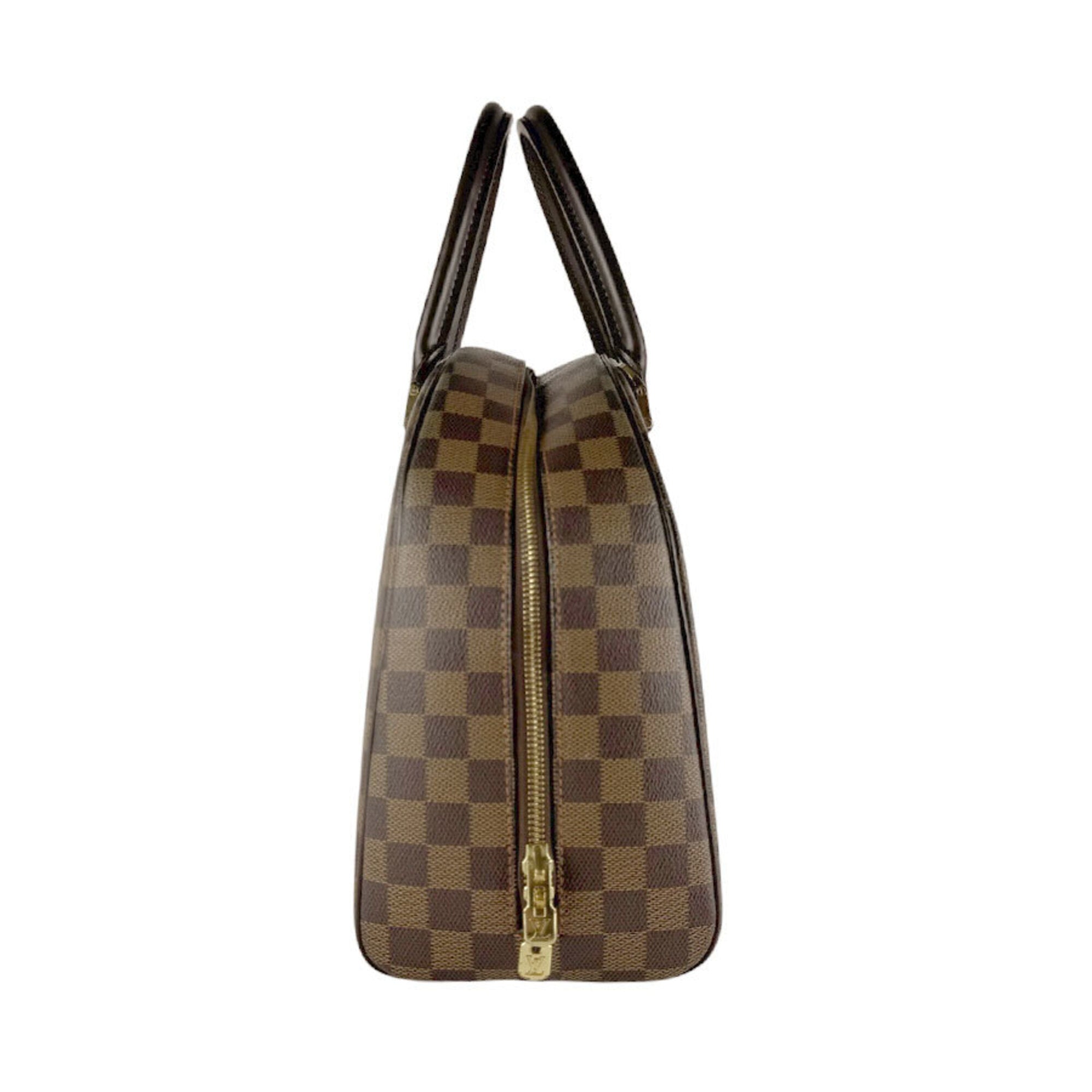 Louis Vuitton Damier Canvas Ebene Damier Canvas Handbag (Pre-Owned)