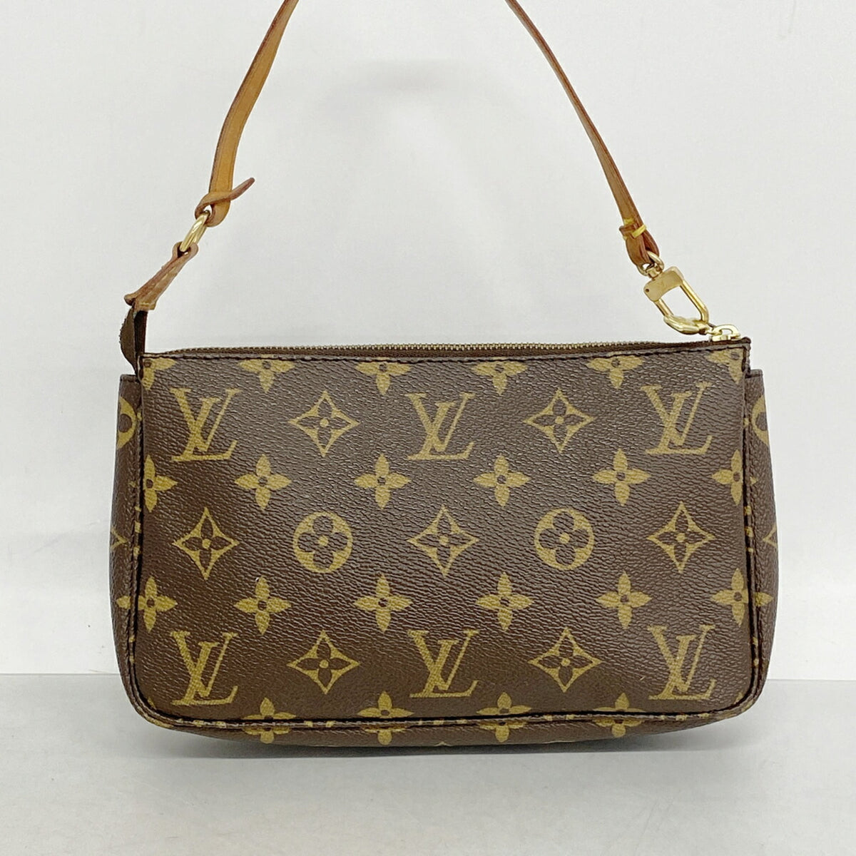 Louis Vuitton Brown Pouch (Pre-Owned)