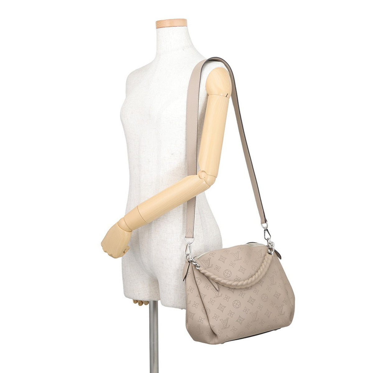 Louis Vuitton Mahina Galle Monogram Mahina Leather Handbag Shoulder Bag (Pre-Owned)