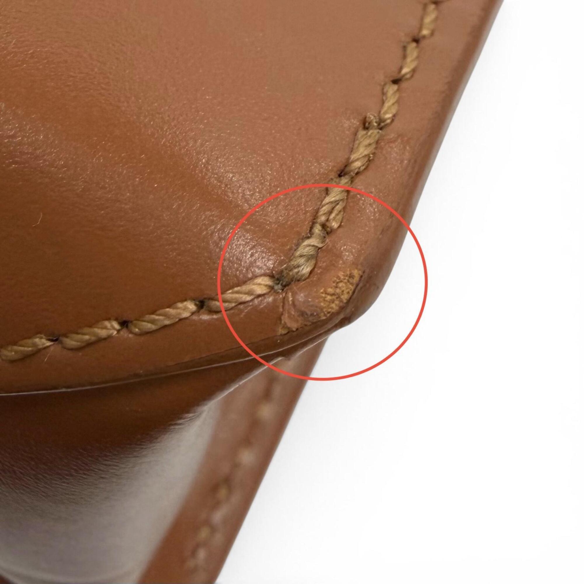 Loewe Leather Shoulder Bag Tote Bag (Pre-Owned)