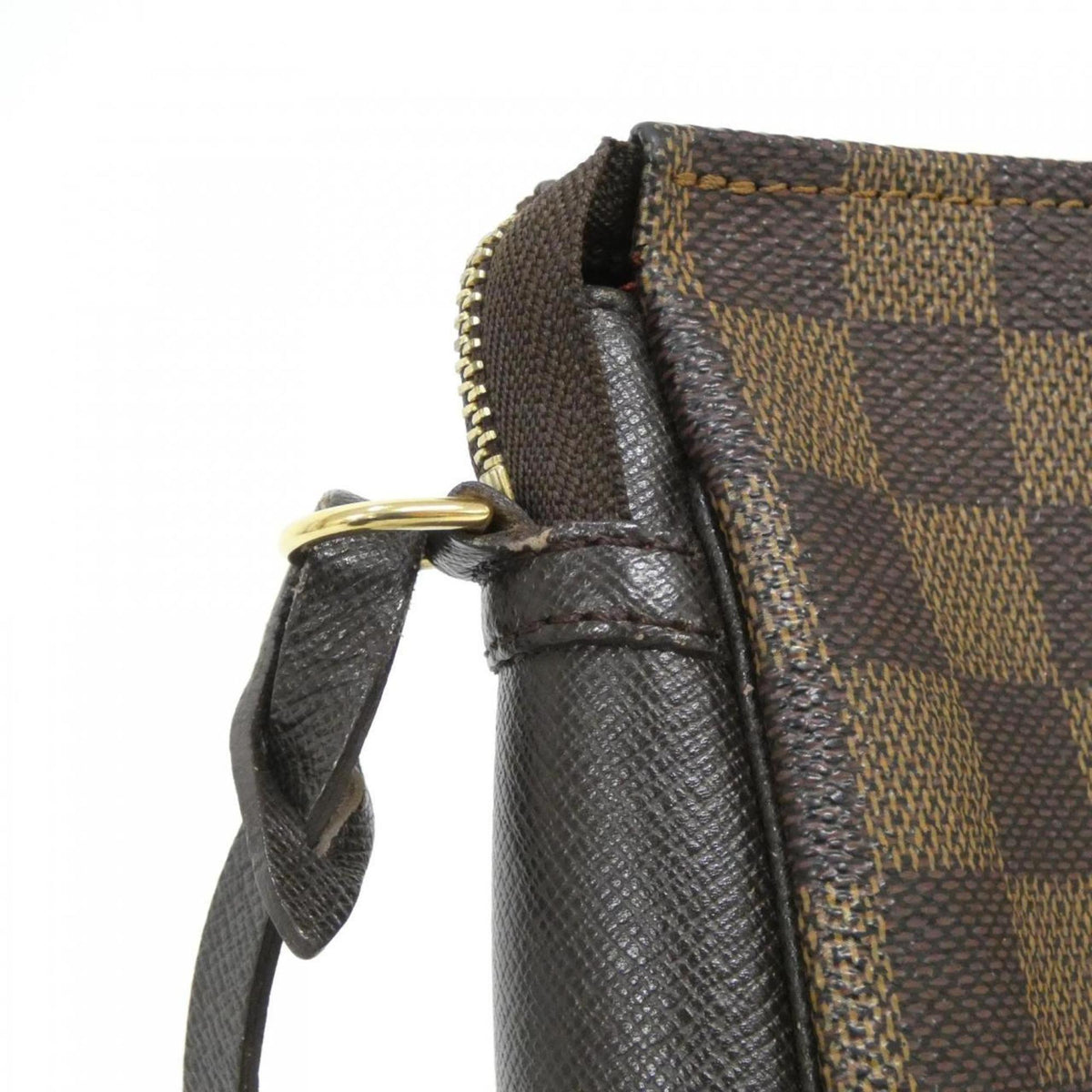 Louis Vuitton Ebene Coated Canvas Pouch (Pre-Owned)