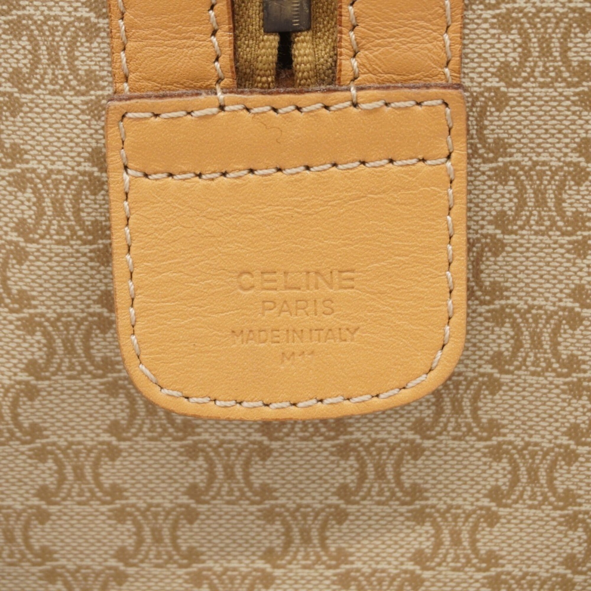 Celine Beige Pvc Handbag (Pre-Owned)