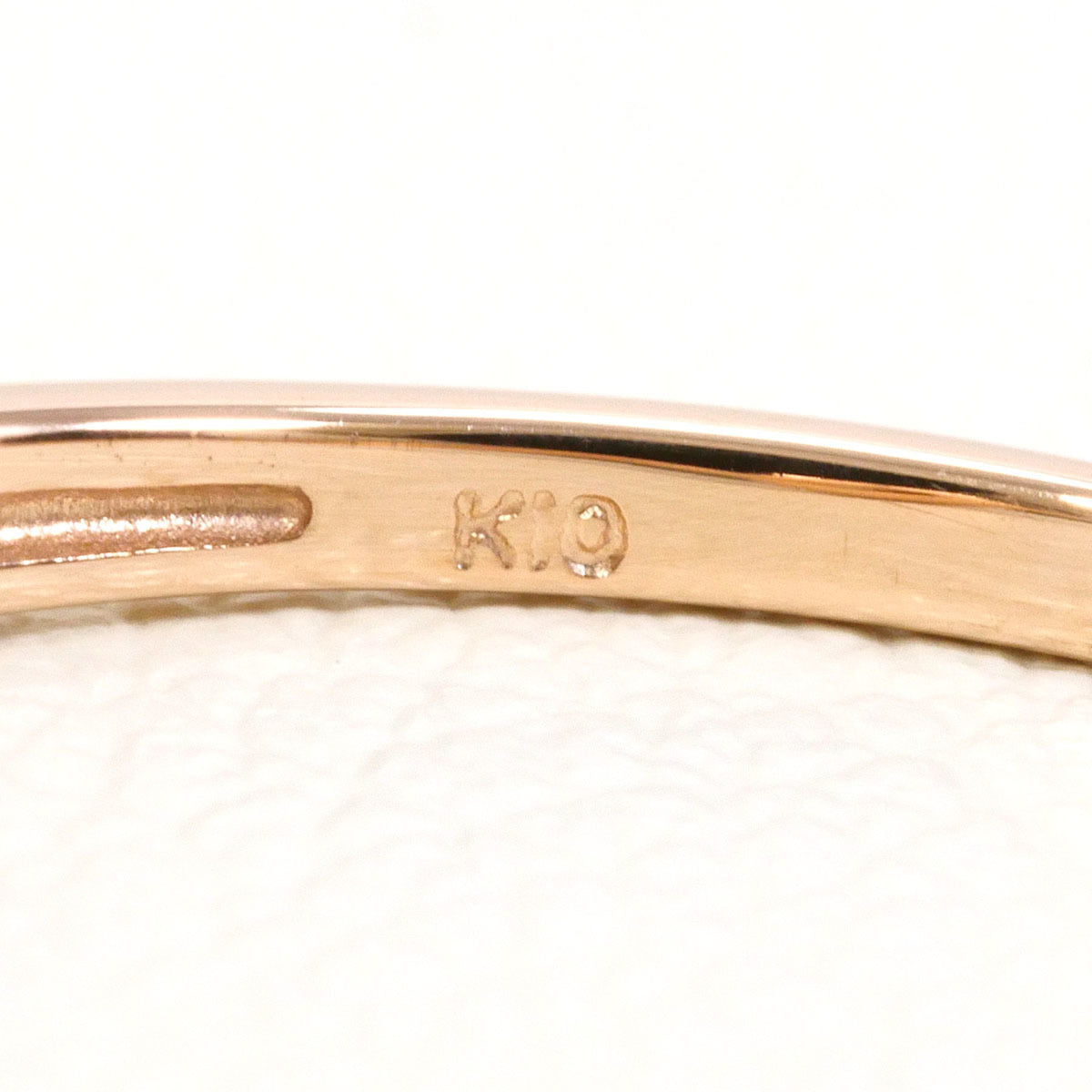 Unbranded Pink Gold Pink Gold (10K) Band Ring (Pre-Owned)