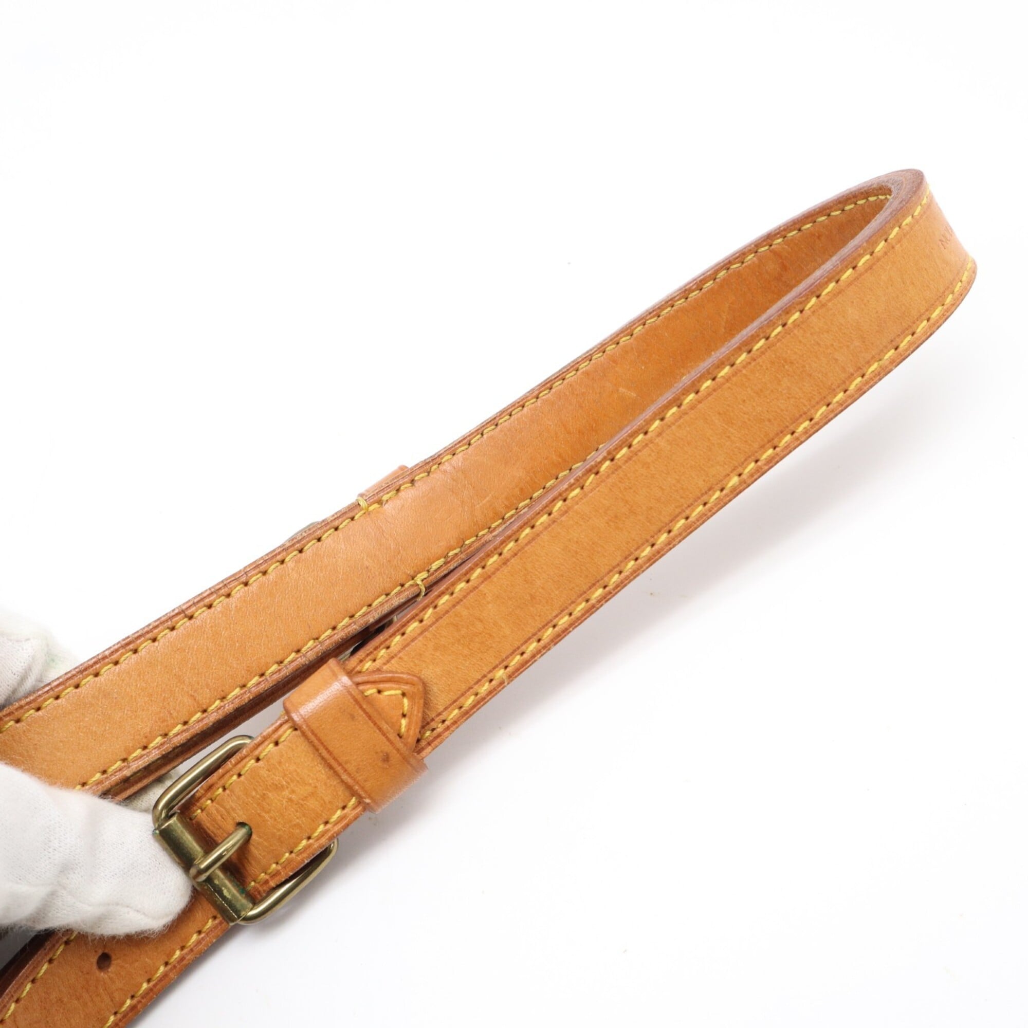 Louis Vuitton Monogram Brown Coated Canvas Leather Handbag (Pre-Owned)