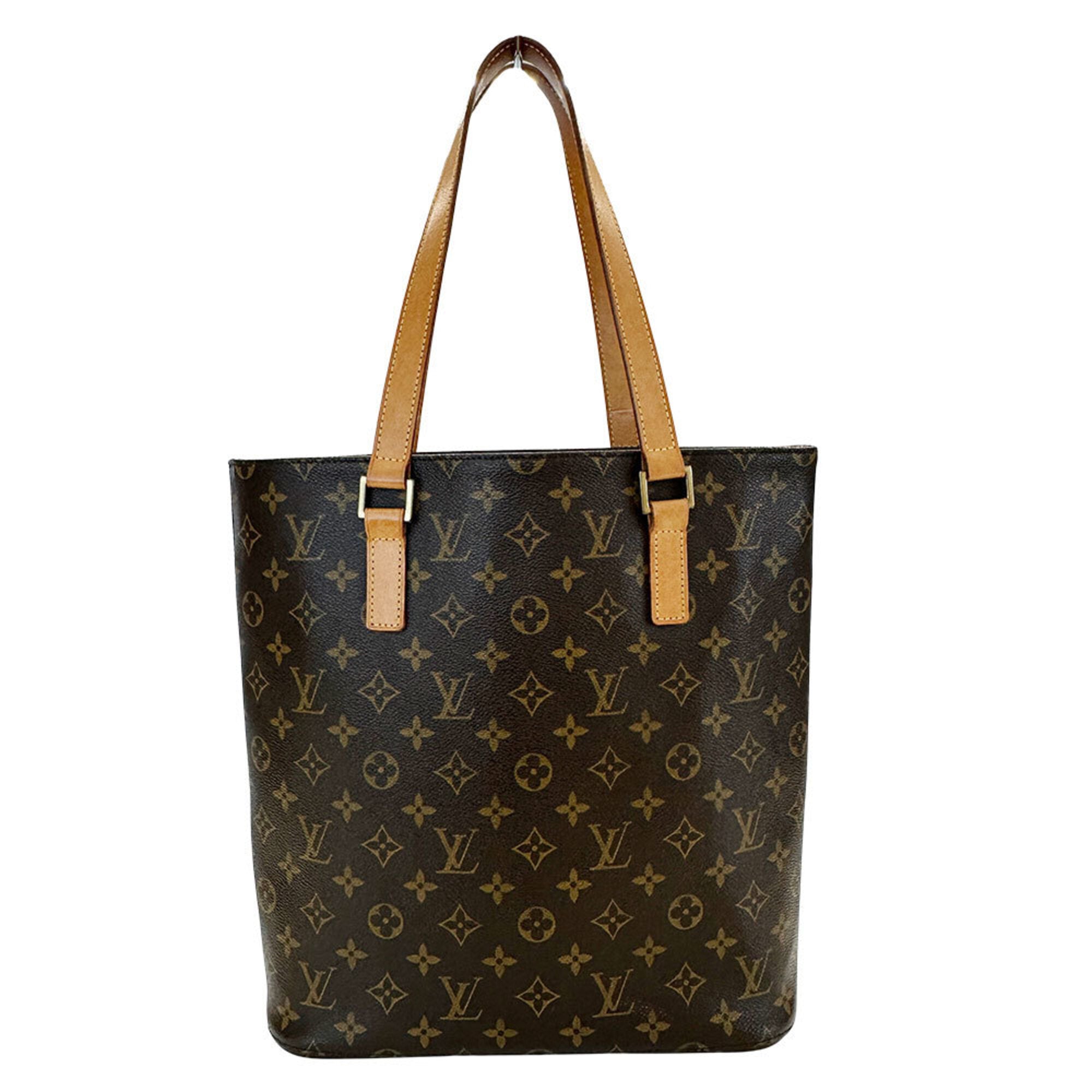 Louis Vuitton Brown Monogram Canvas Handbag Tote Bag (Pre-Owned)