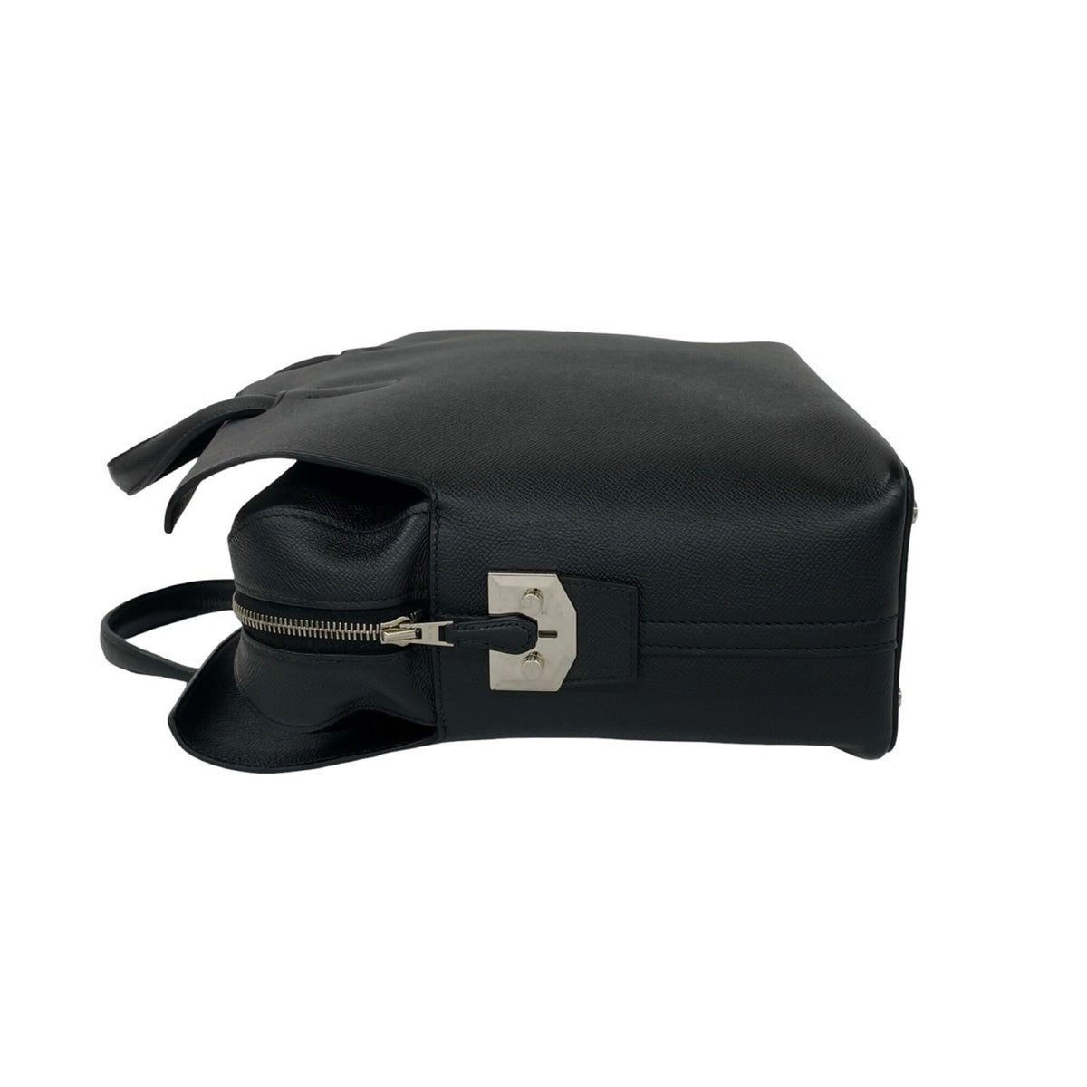 Hermes Black Epsom Leather Briefcase (Pre-Owned)