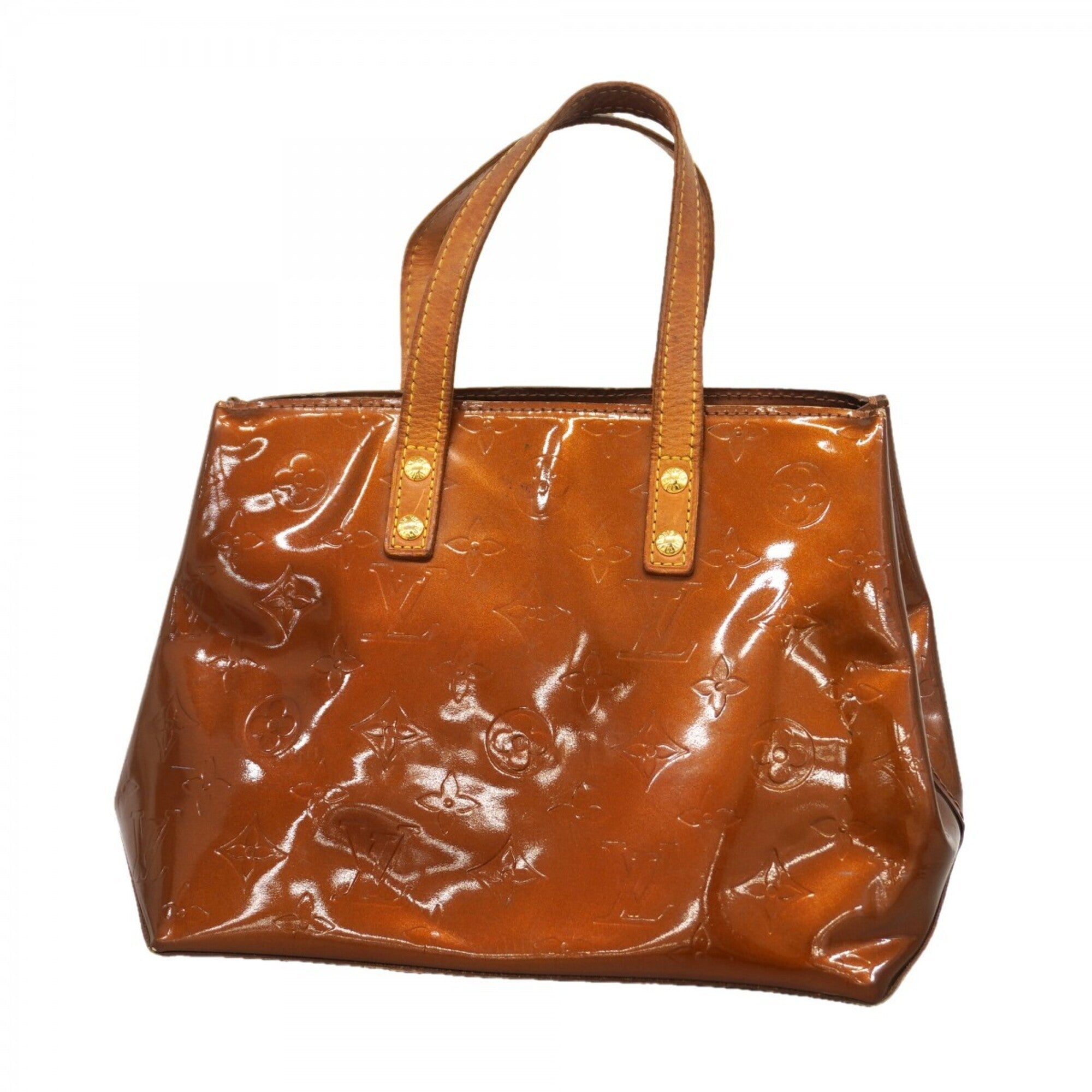 Louis Vuitton Bronze Handbag (Pre-Owned)
