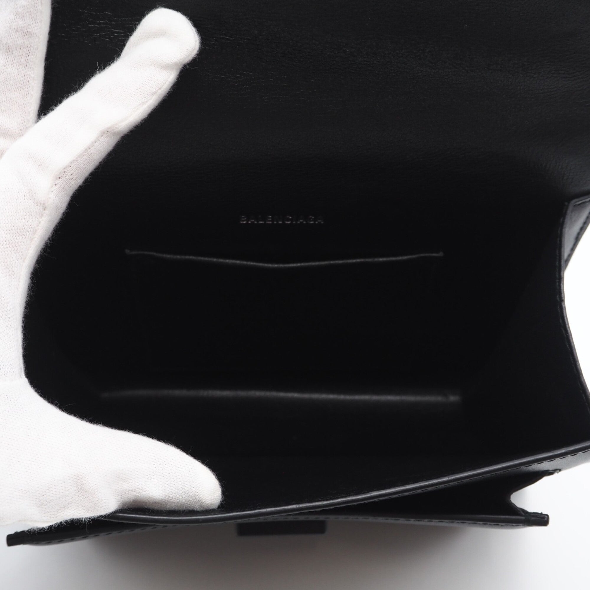 Balenciaga Black Leather Handbag (Pre-Owned)