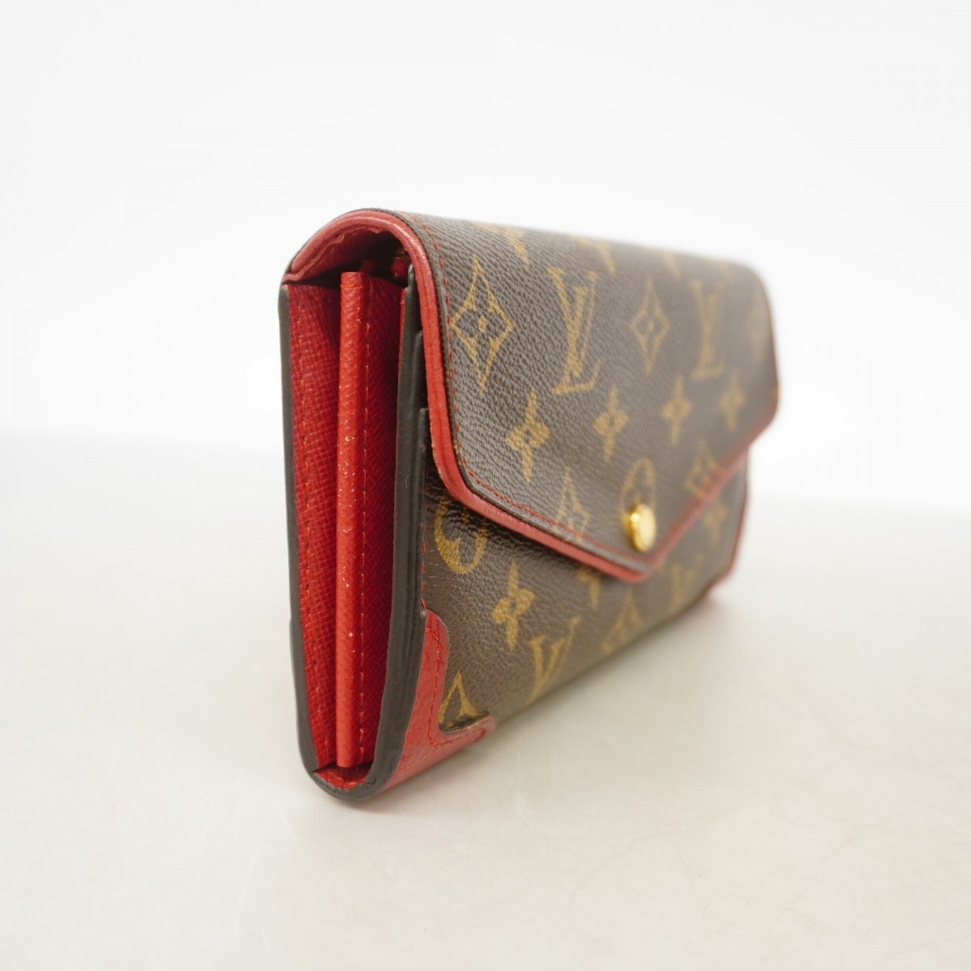Louis Vuitton Cerise Long Wallet (Bi-Fold) (Pre-Owned)