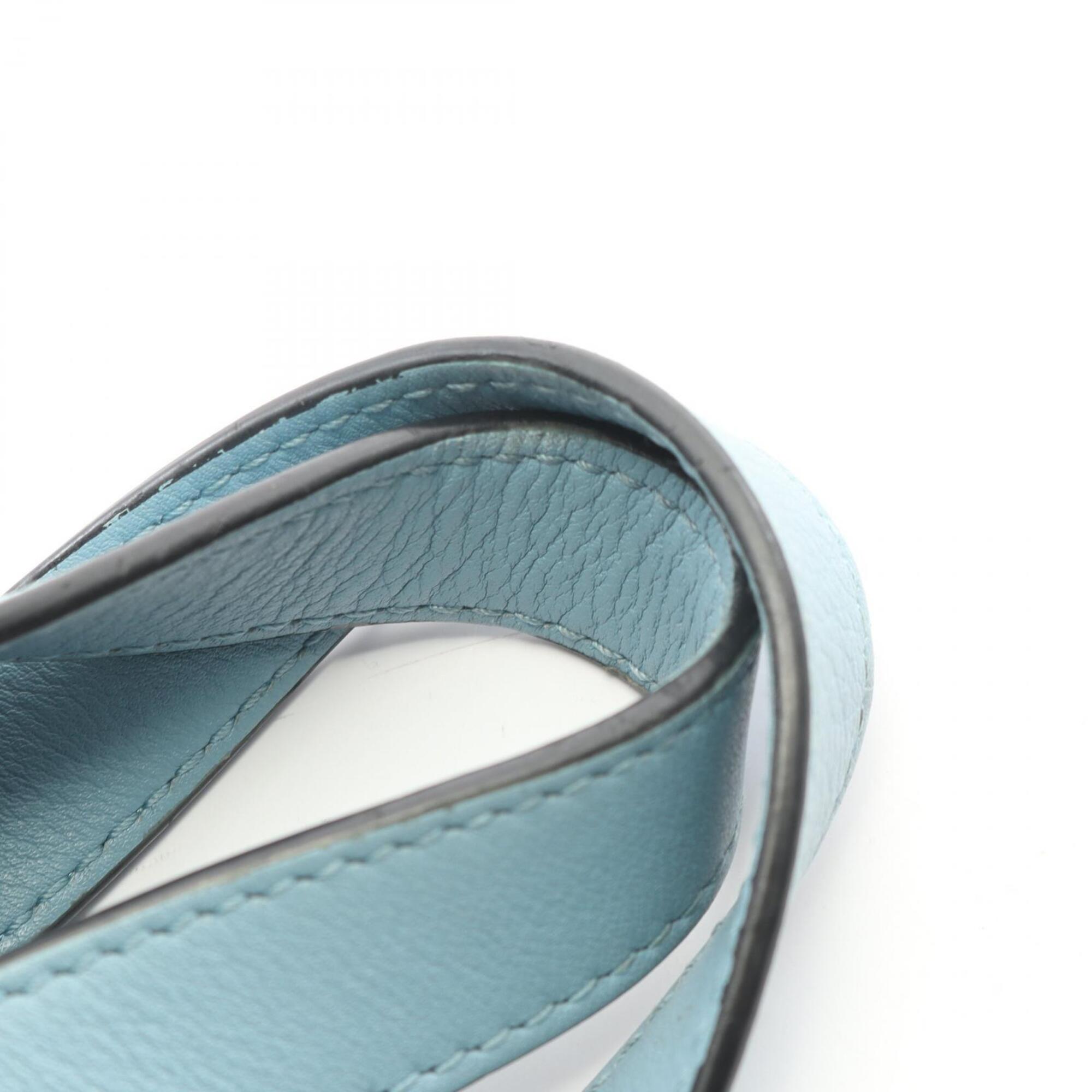 Loewe Blue Leather Handbag (Pre-Owned)