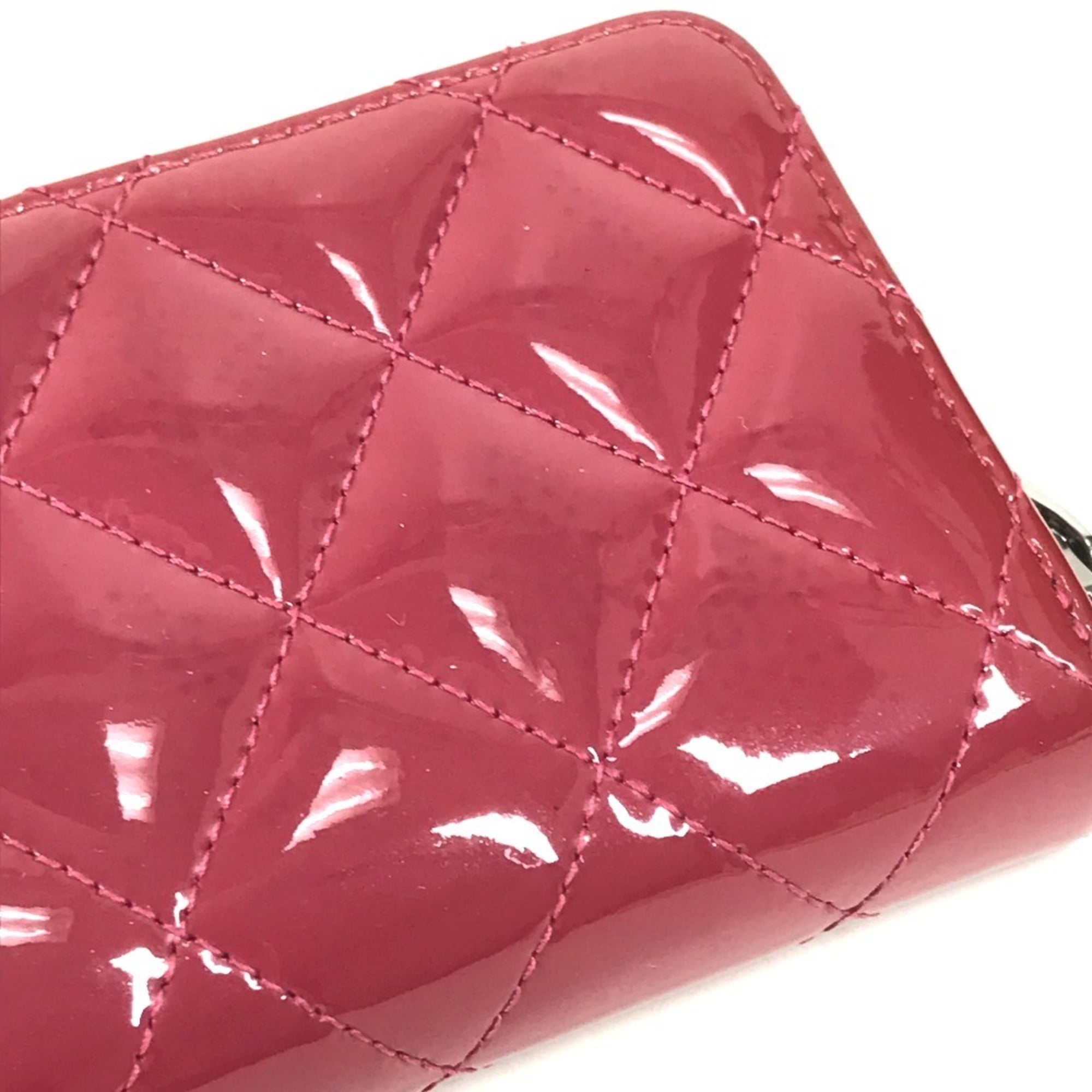 Chanel Pink Quilting Coin Purse/Coin Case (Pre-Owned)