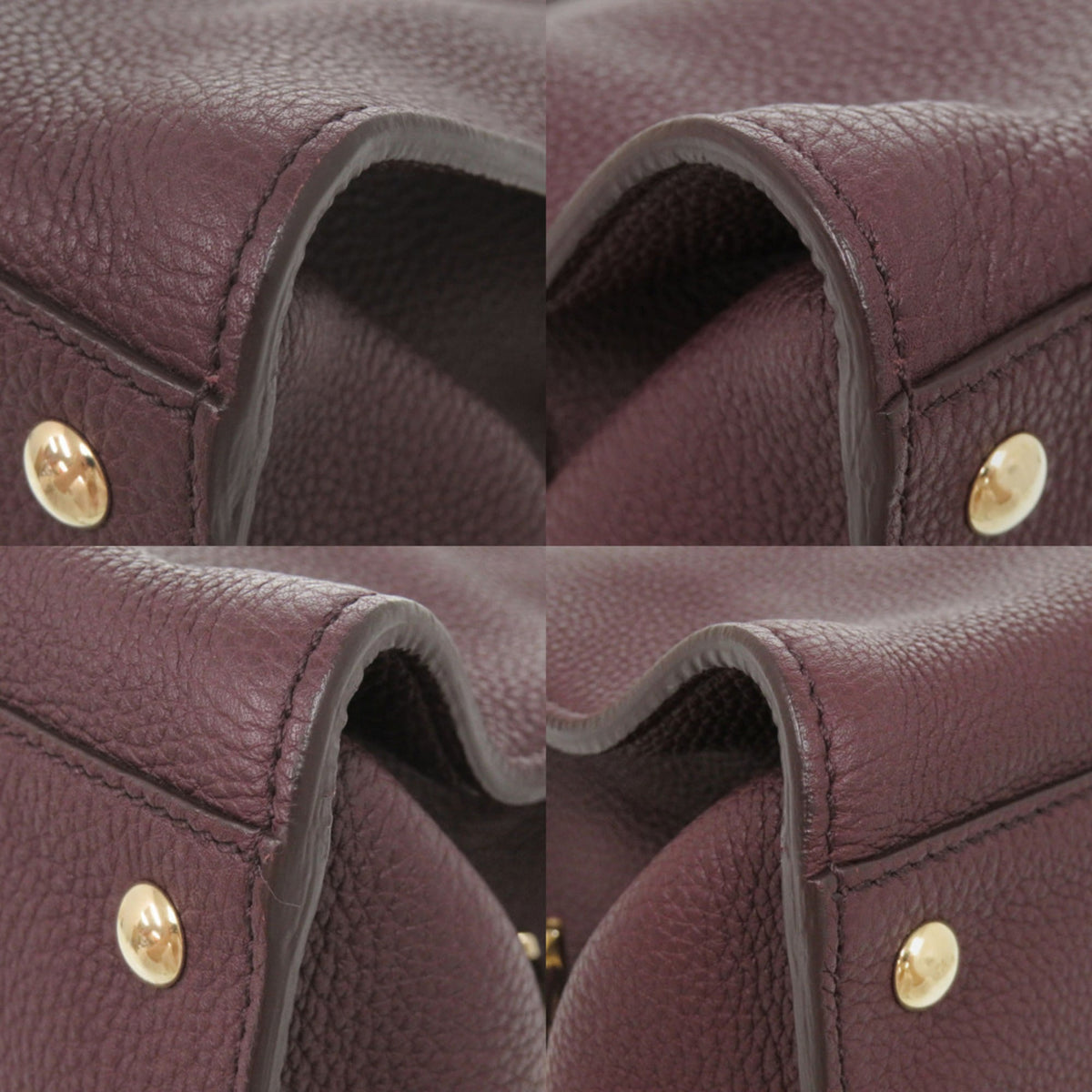 Salvatore Ferragamo Purple Leather Tote Bag (Pre-Owned)