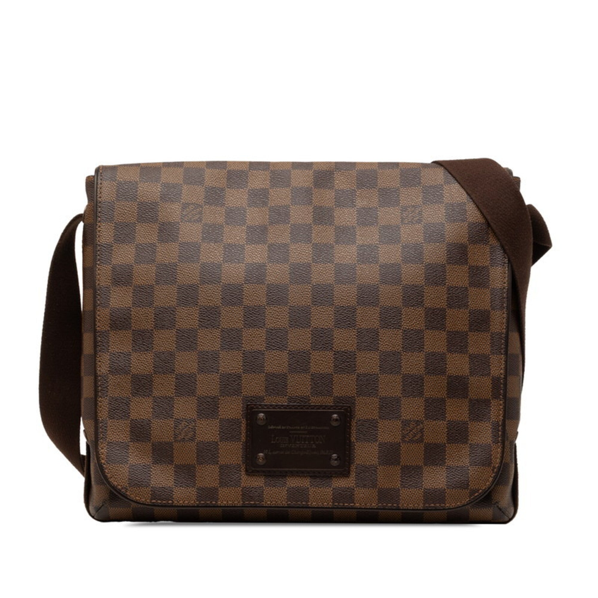 Louis Vuitton Damier Brown Pvc Leather Shoulder Bag (Pre-Owned)