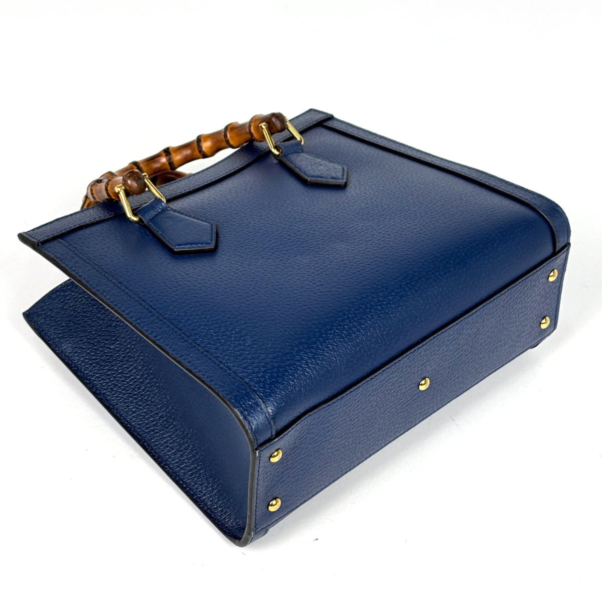 Gucci Blue Leather Handbag (Pre-Owned)