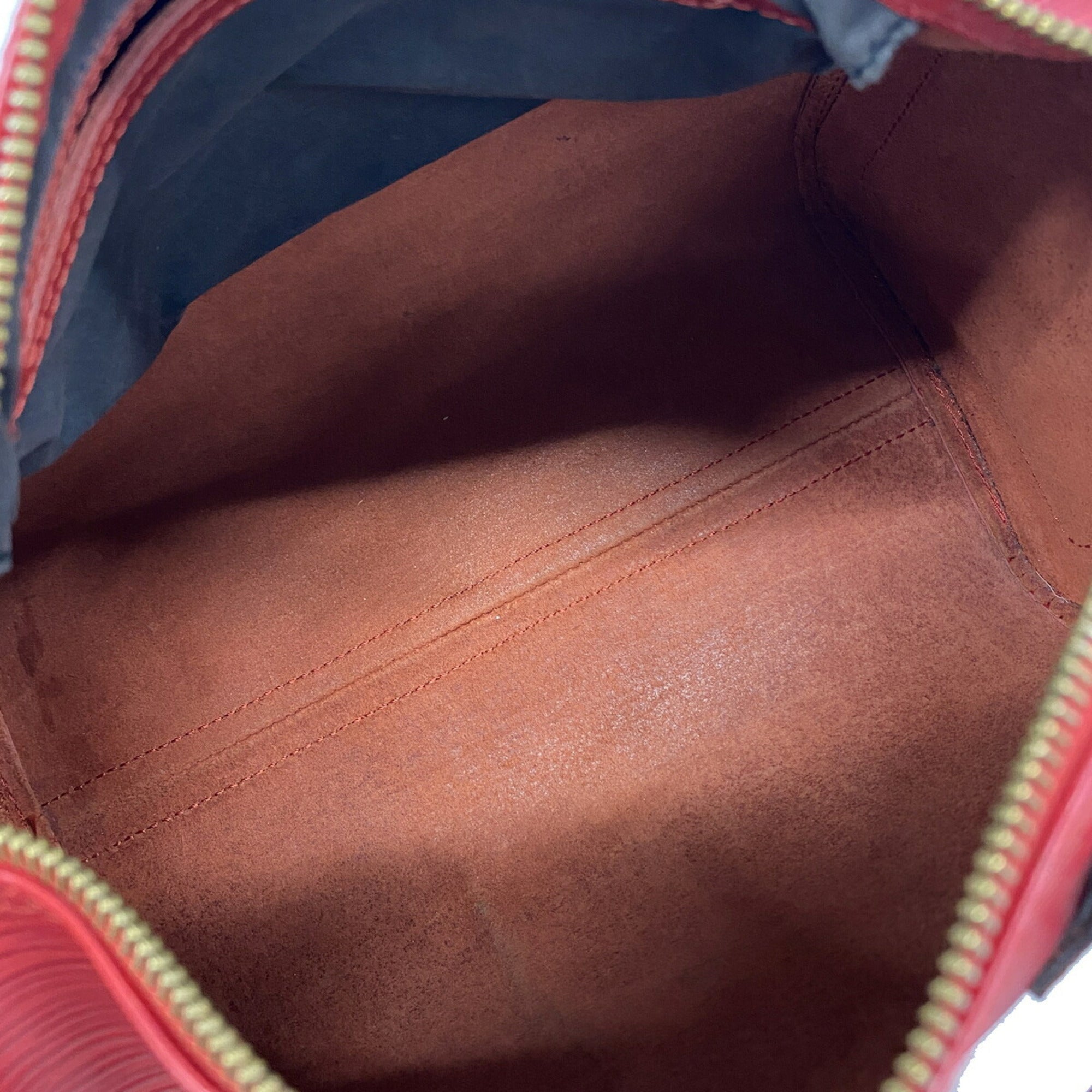 Louis Vuitton Castilian Red Handbag (Pre-Owned)