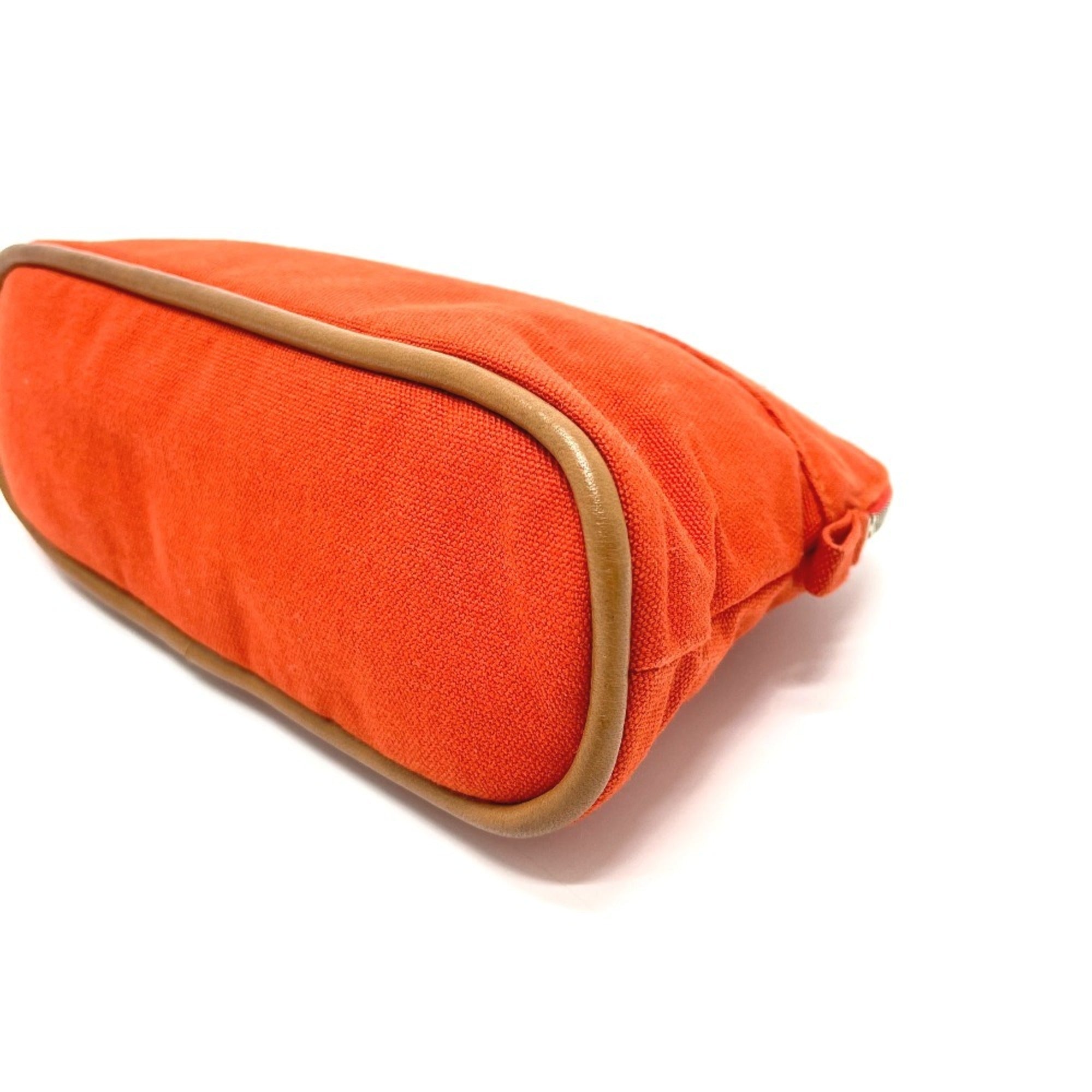 Hermes Orange Cotton Pouch (Pre-Owned)
