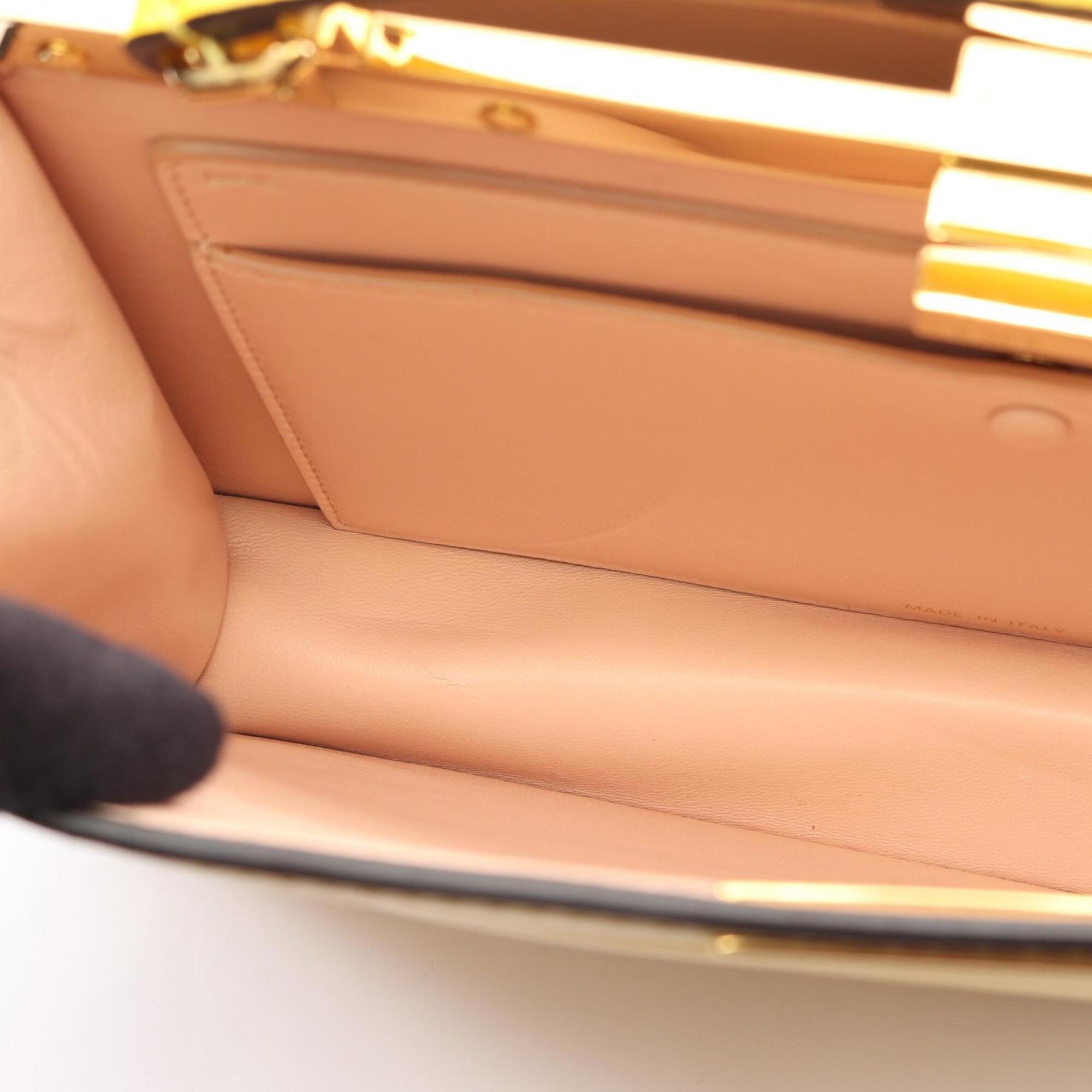 Fendi Yellow Leather Handbag (Pre-Owned)