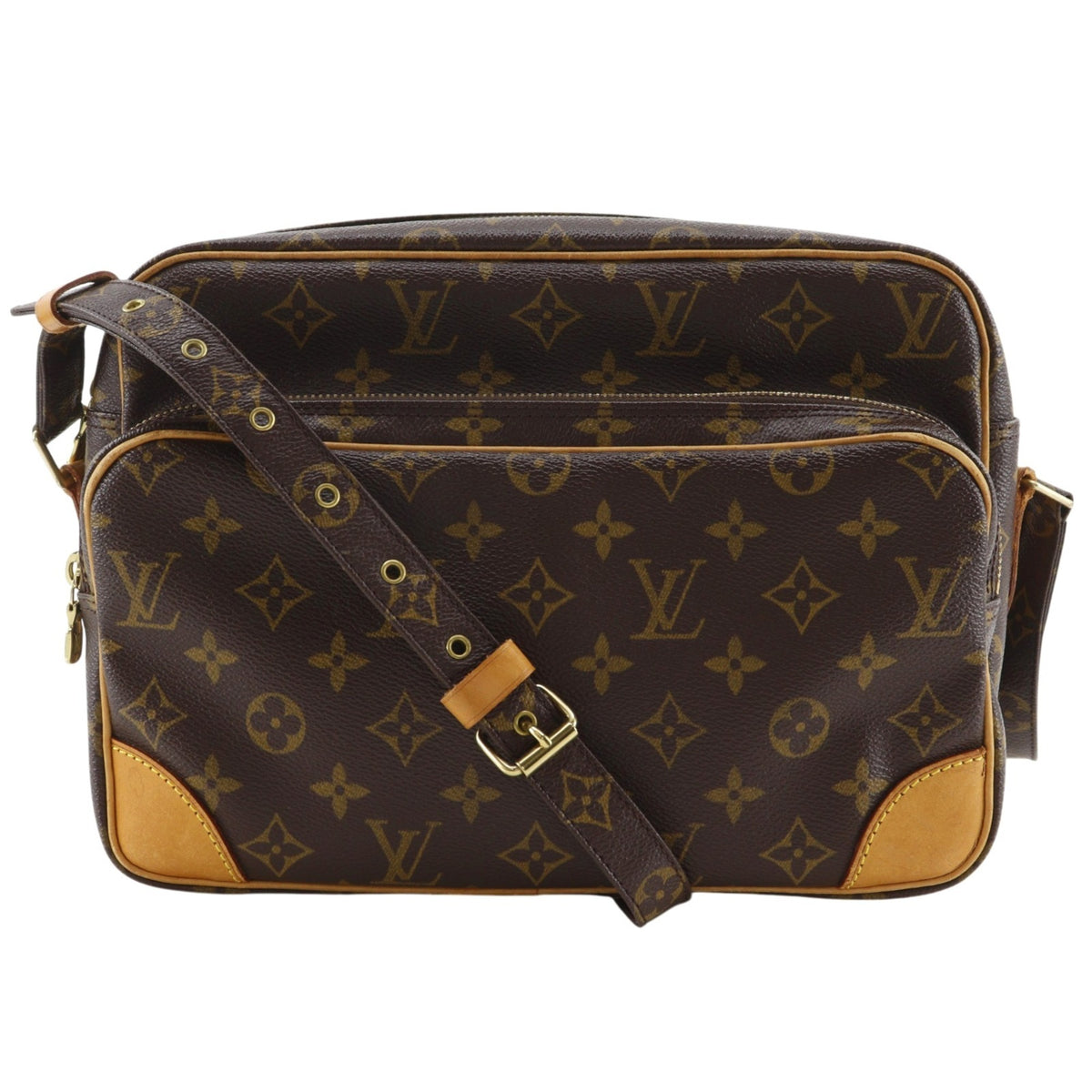 Louis Vuitton Brown Monogram Monogram Shoulder Bag (Pre-Owned)