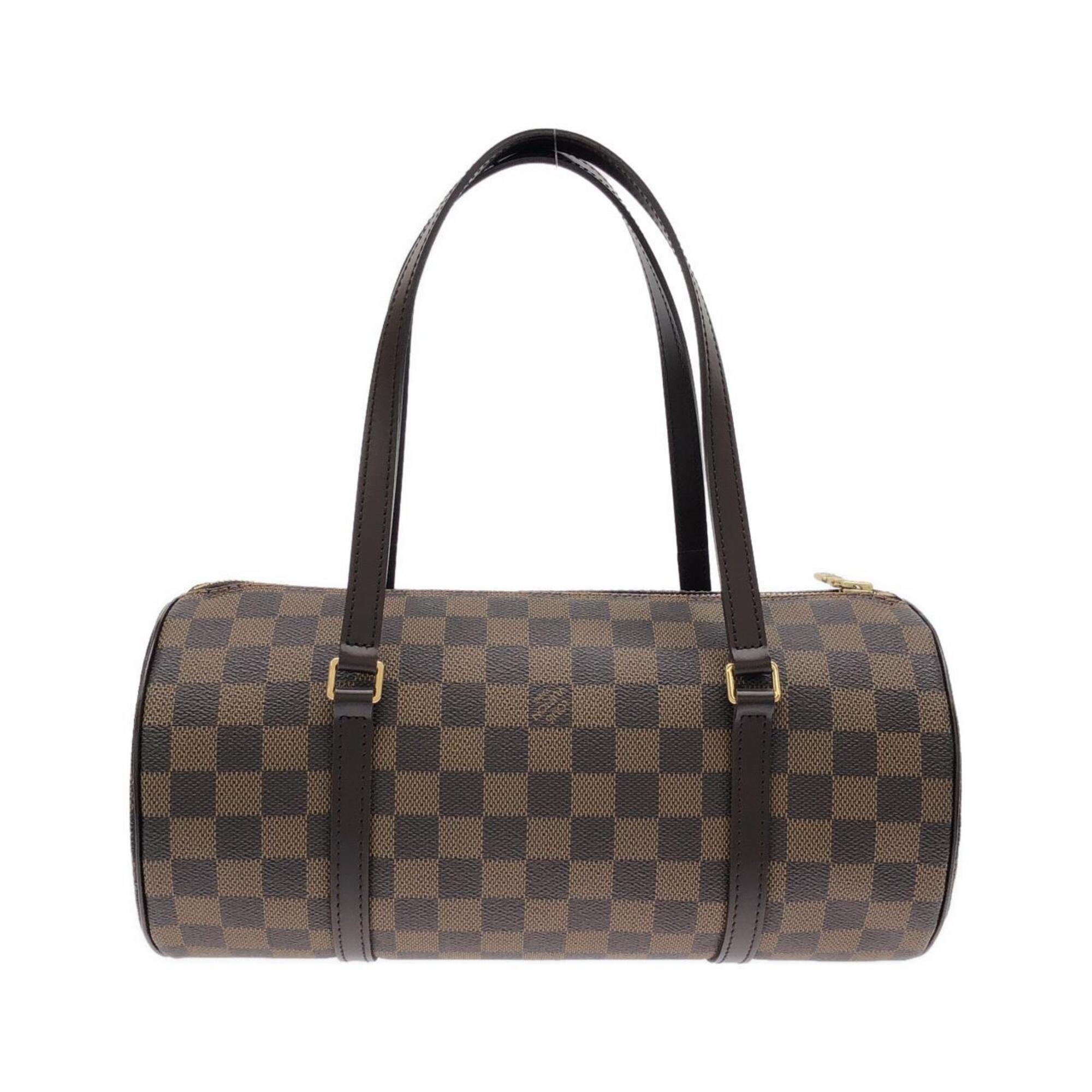 Louis Vuitton Brown Coated Canvas Handbag (Pre-Owned)