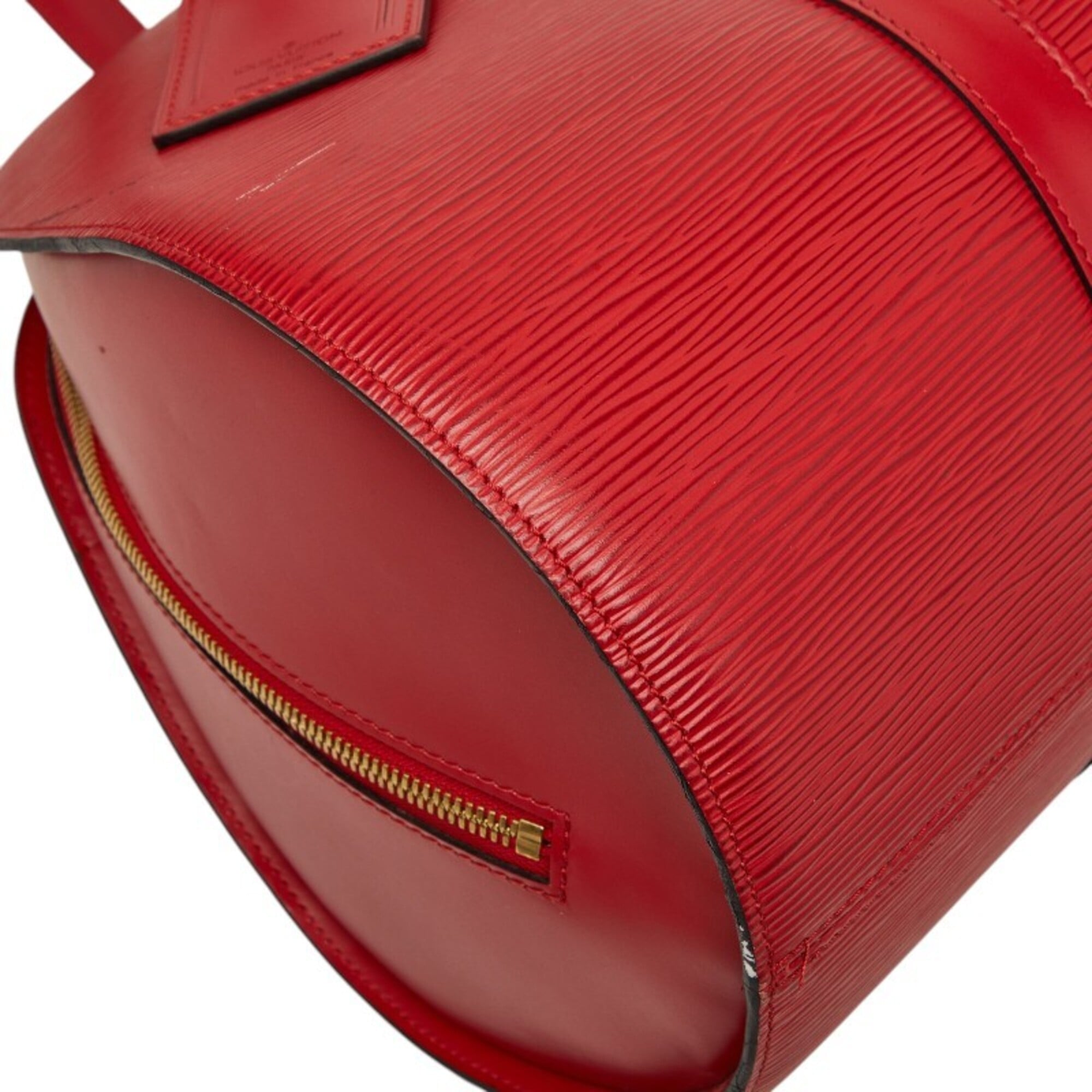 Louis Vuitton Epi Castilian Red Leather Boston Bag Shoulder Bag (Pre-Owned)