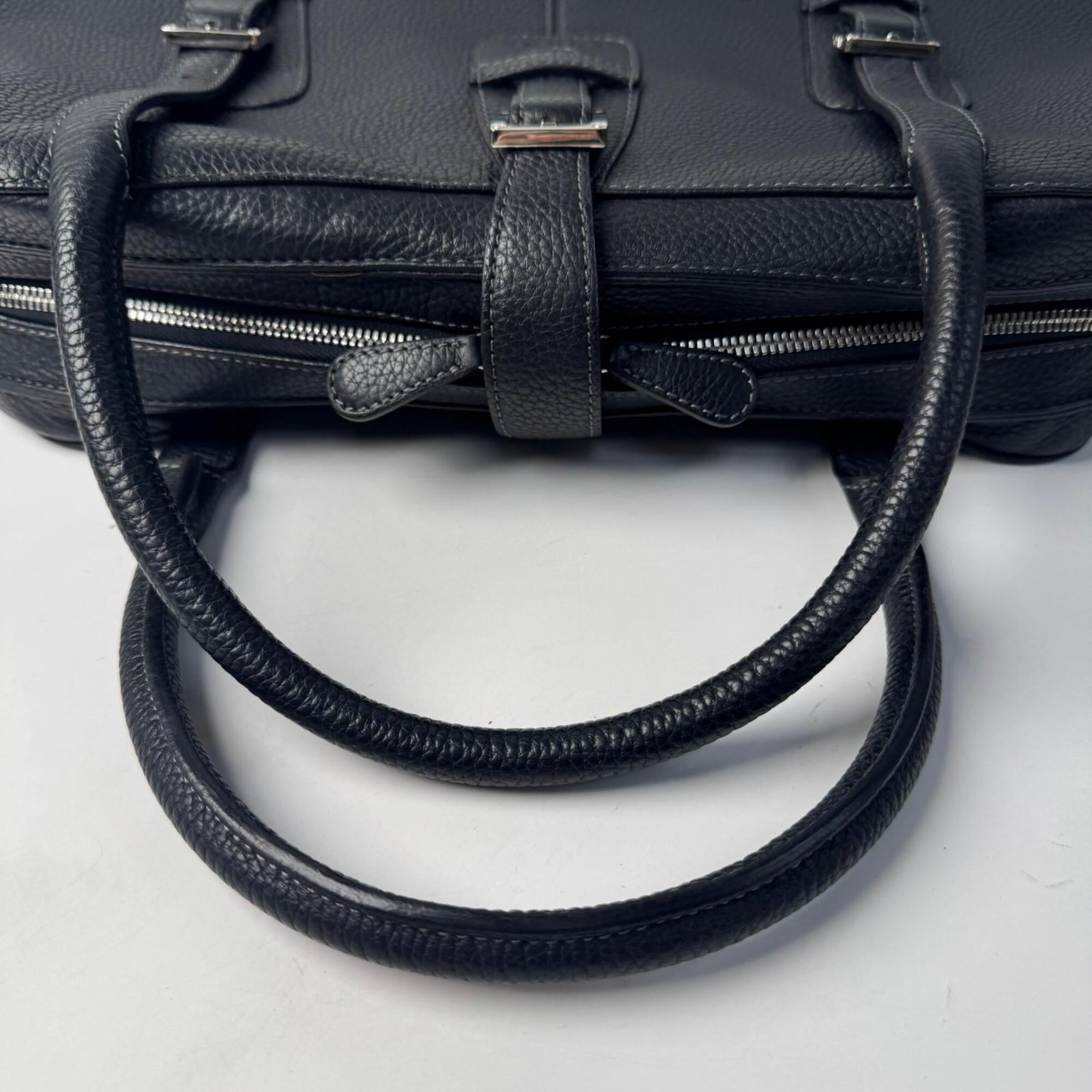 Loewe Black Leather Handbag (Pre-Owned)