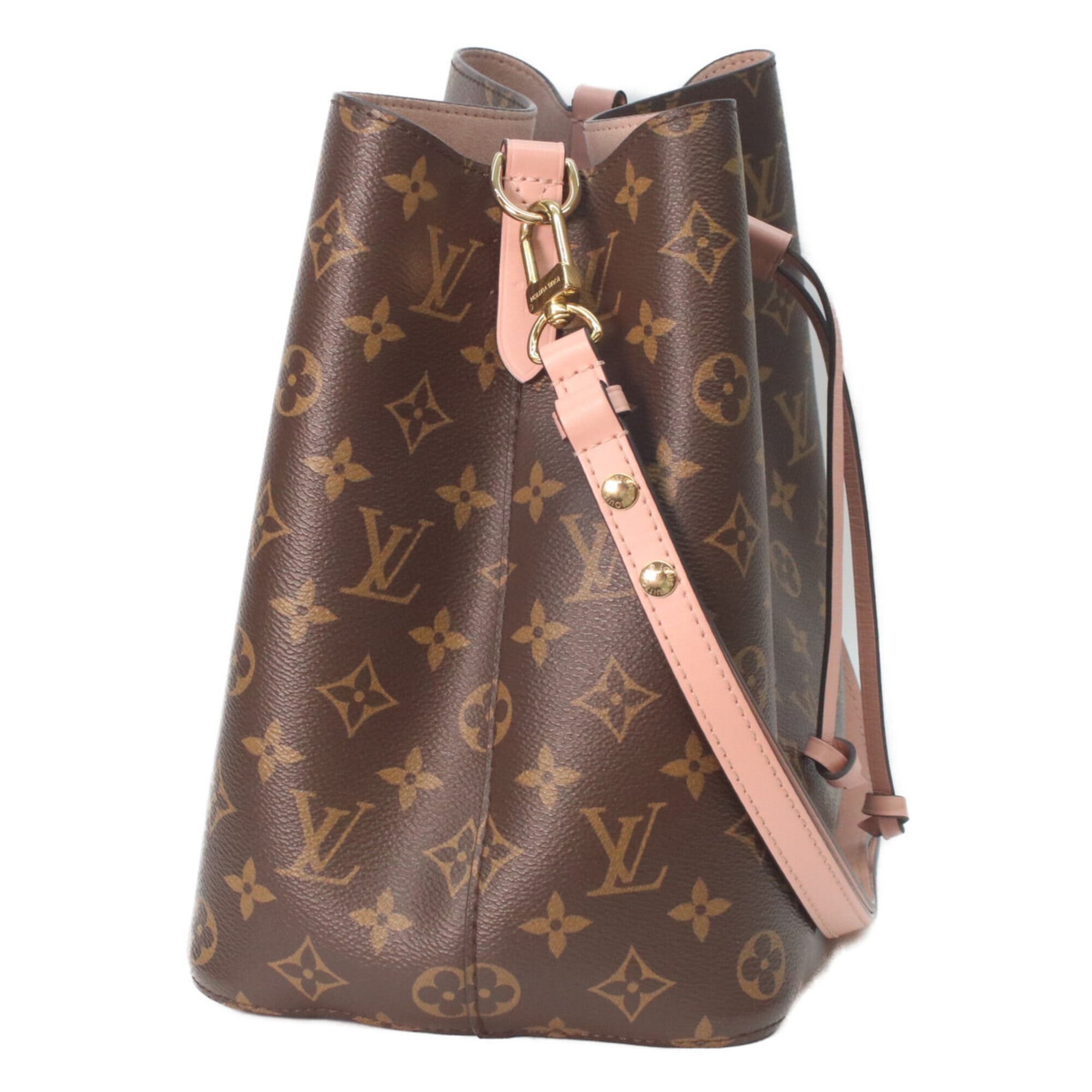 Louis Vuitton Brown Monogram Pink Rose Poudre Monogram Rose Monogram Shoulder Bag (Pre-Owned)