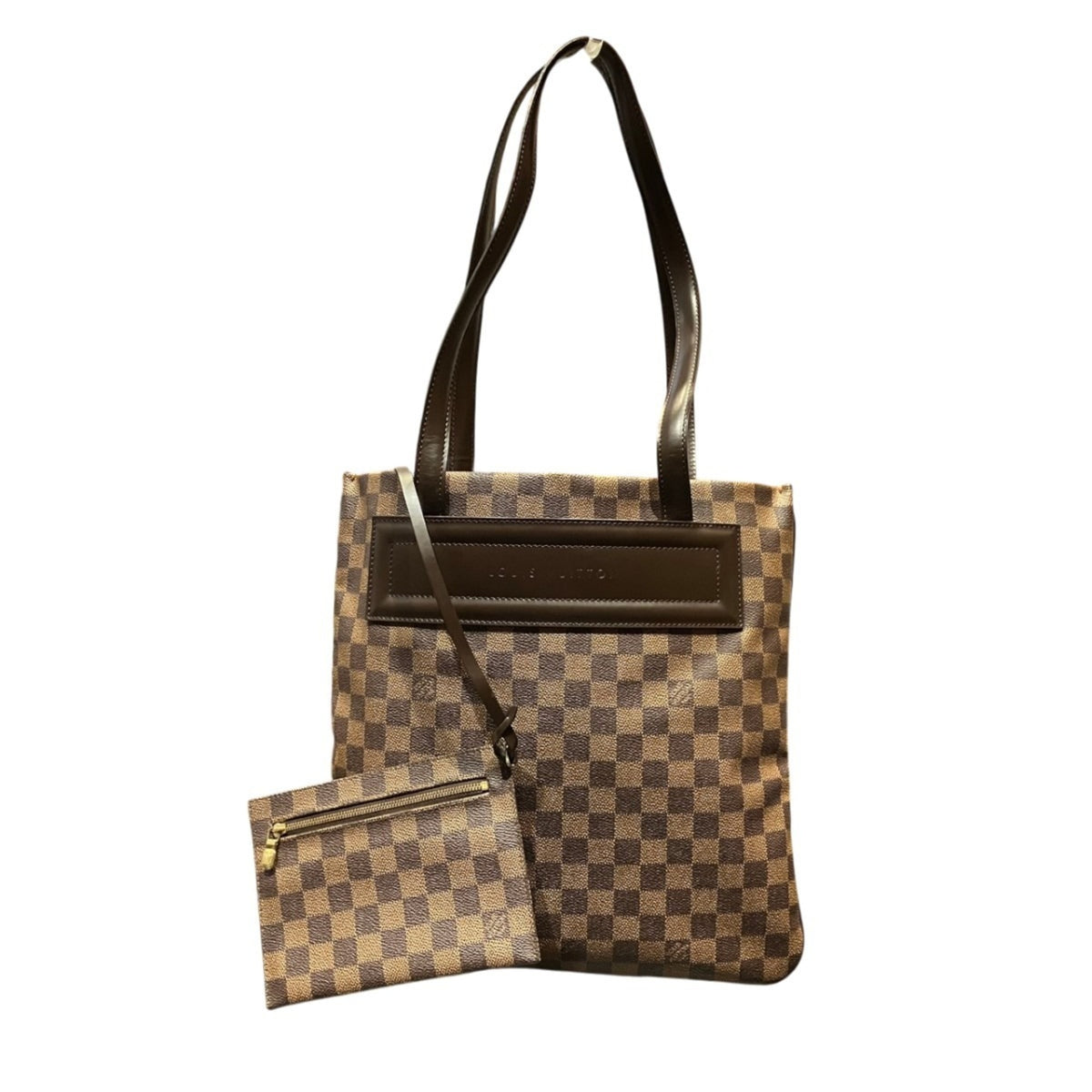 Louis Vuitton Damier Damier Canvas Pvc Tote Bag (Pre-Owned)