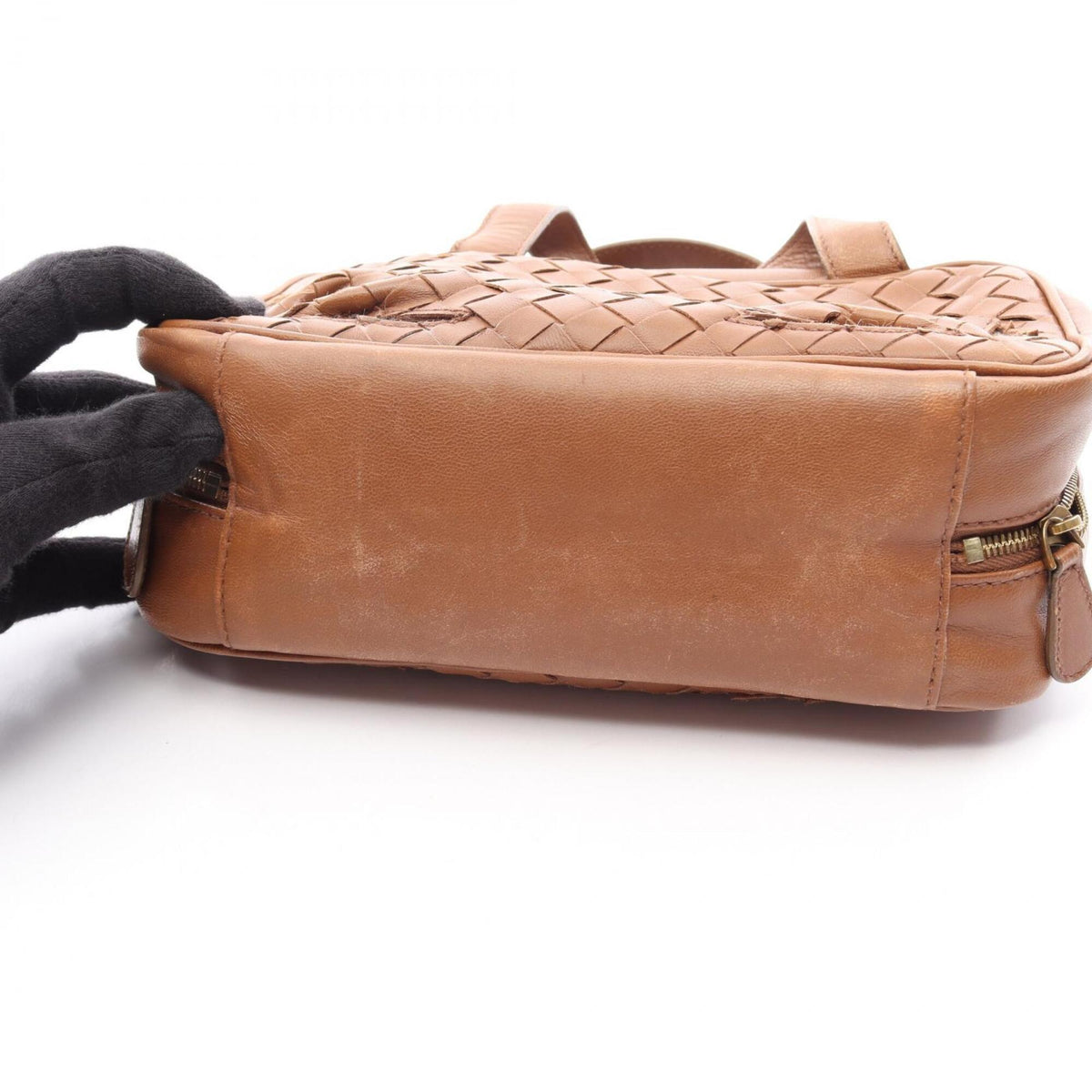 Bottega Veneta Brown Leather Handbag (Pre-Owned)