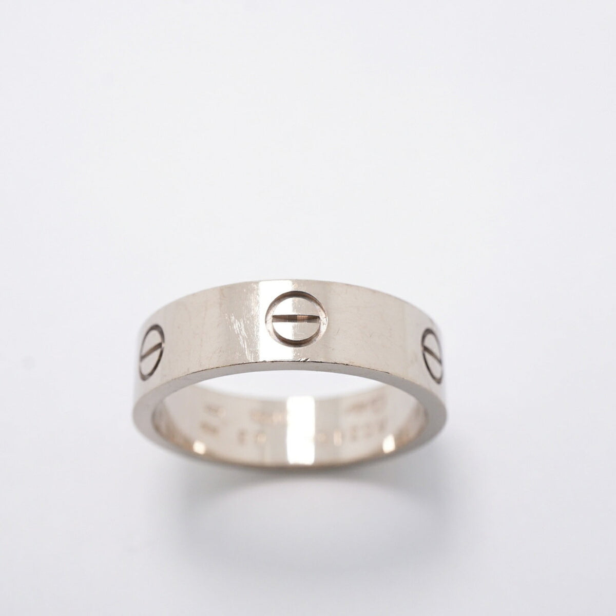 Cartier White Gold (18K) Band Ring (Pre-Owned)