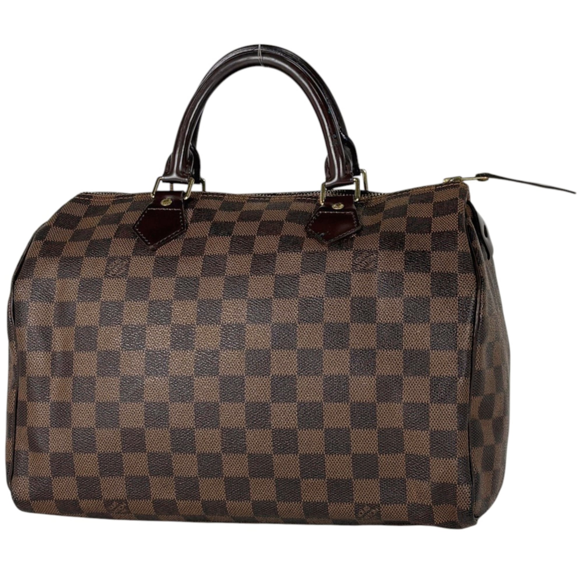 Louis Vuitton Brown Damier Canvas Handbag (Pre-Owned)
