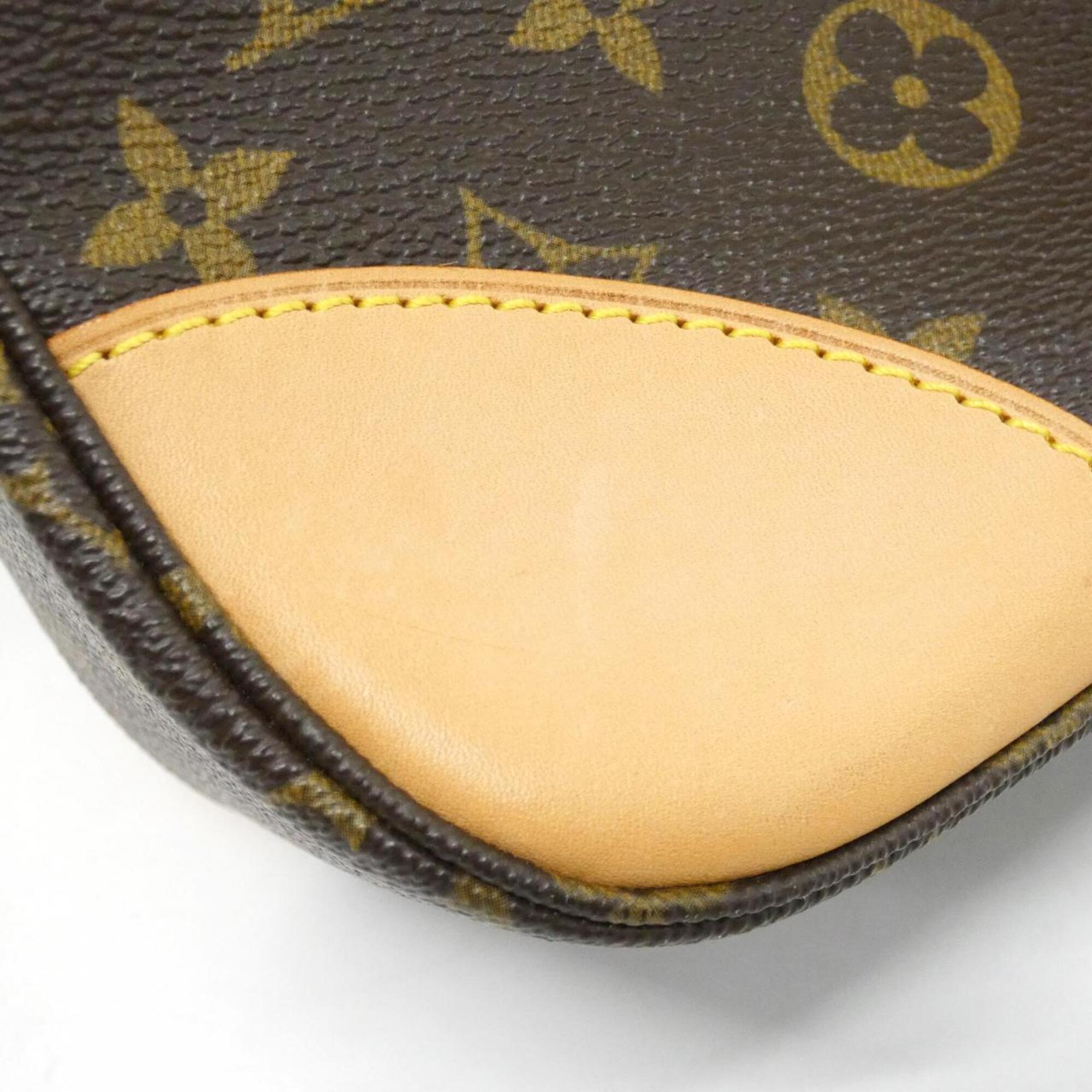 Louis Vuitton Marron Coated Canvas Shoulder Bag (Pre-Owned)