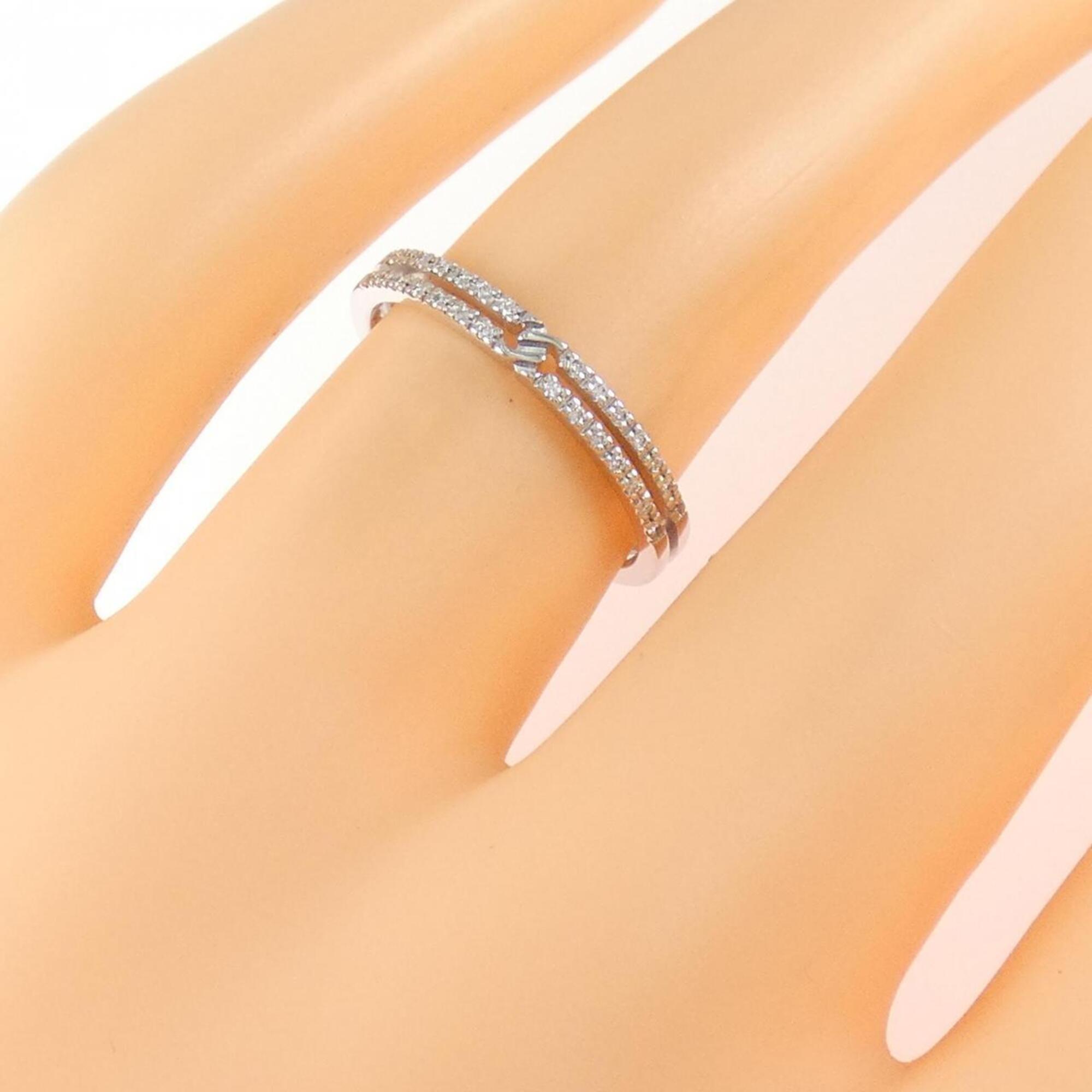 Gucci White Gold White Gold (18K) Band Ring (Pre-Owned)