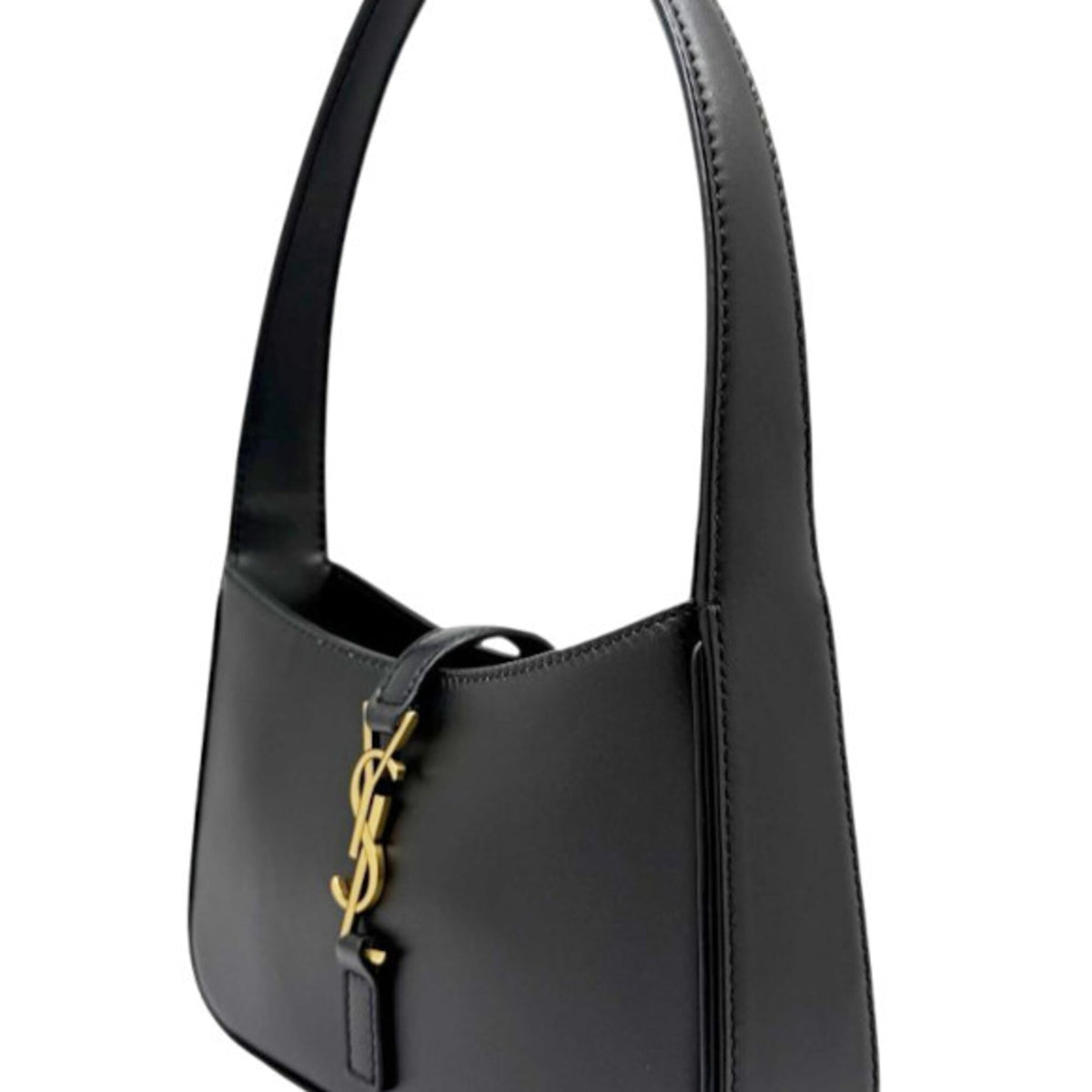 Saint Laurent Black Leather Handbag (Pre-Owned)