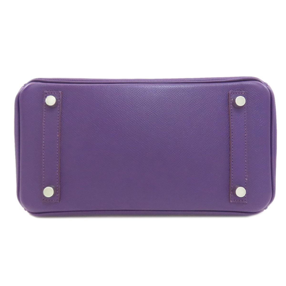 Hermes Purple Epsom Leather Handbag (Pre-Owned)