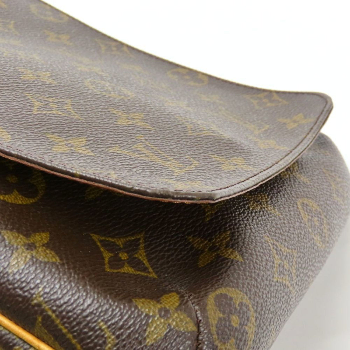 Louis Vuitton Monogram Brown Monogram Leather Shoulder Bag (Pre-Owned)